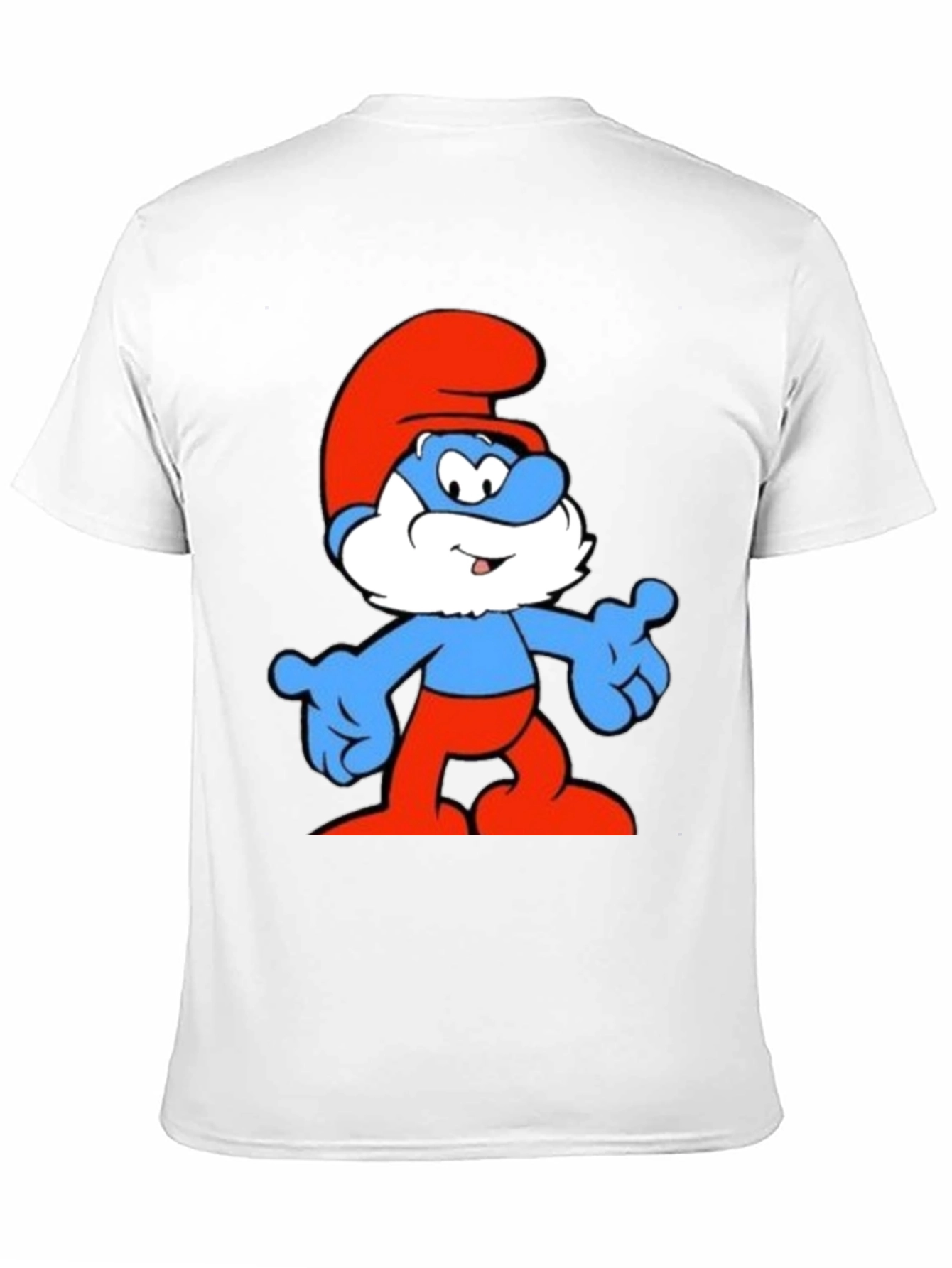Papa Smurf Black T-Shirt