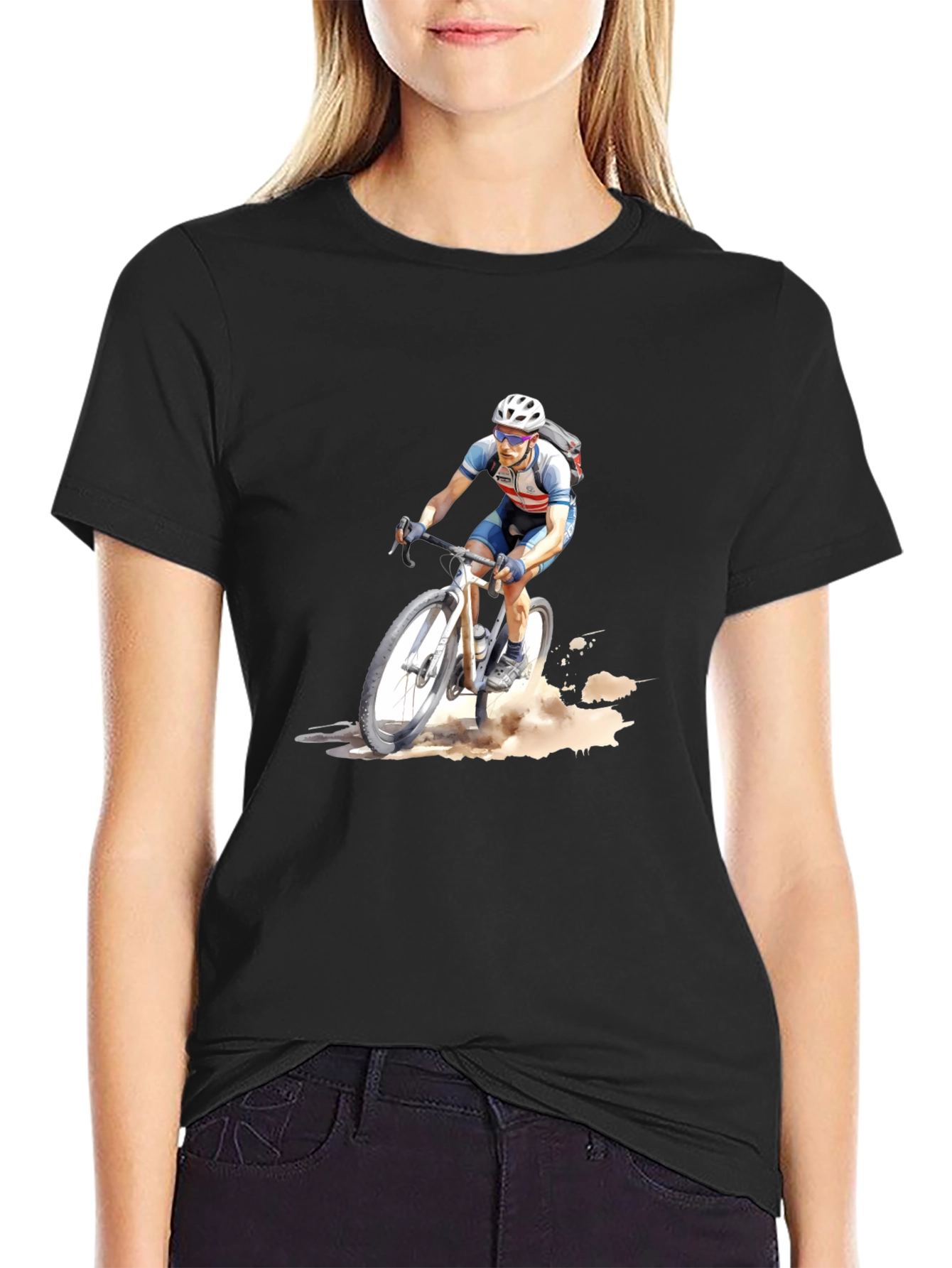 Mountain Biker Graphic Tee - Stylish & Comfortable