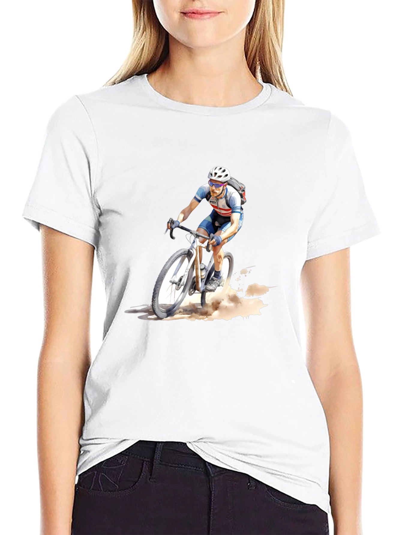 Mountain Biker Graphic Tee - Stylish & Comfortable