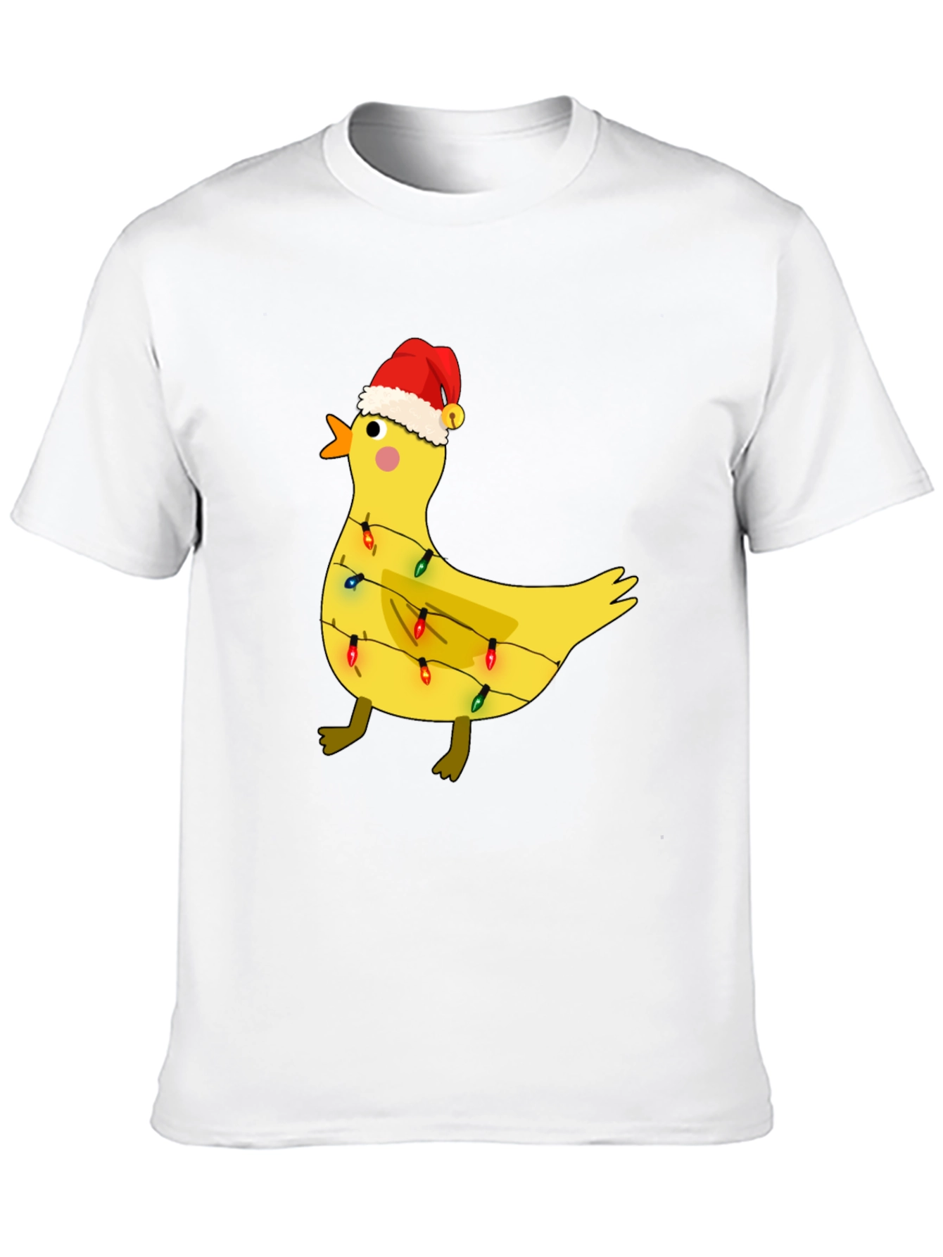 Festive Duck Tee: Christmas Light Fun!