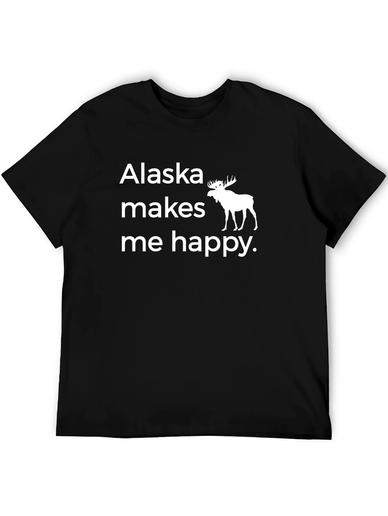 Alaska Makes Me Happy Graphic Tee