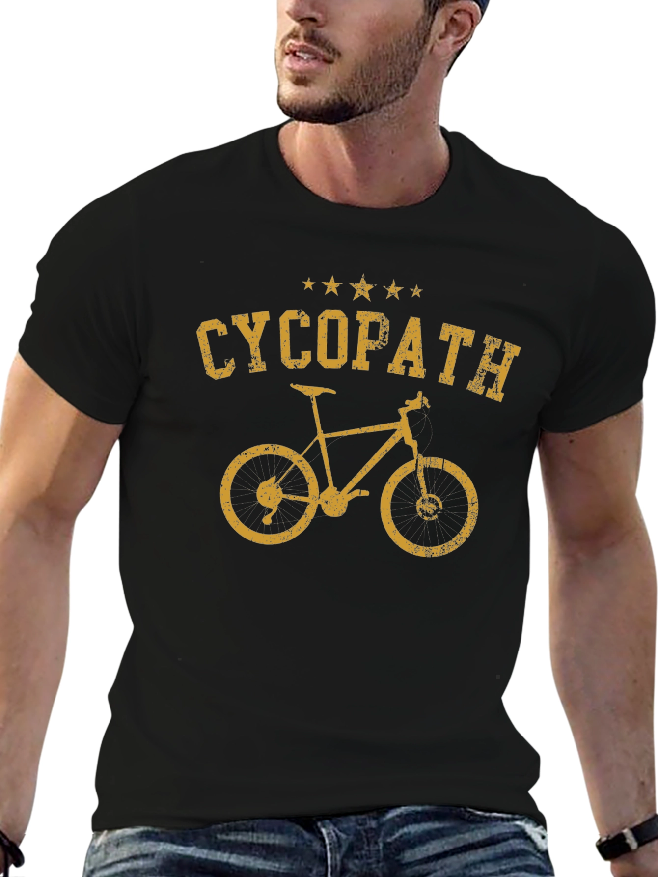 Cycopath T-Shirt - Biking Tee for Cycling Lovers