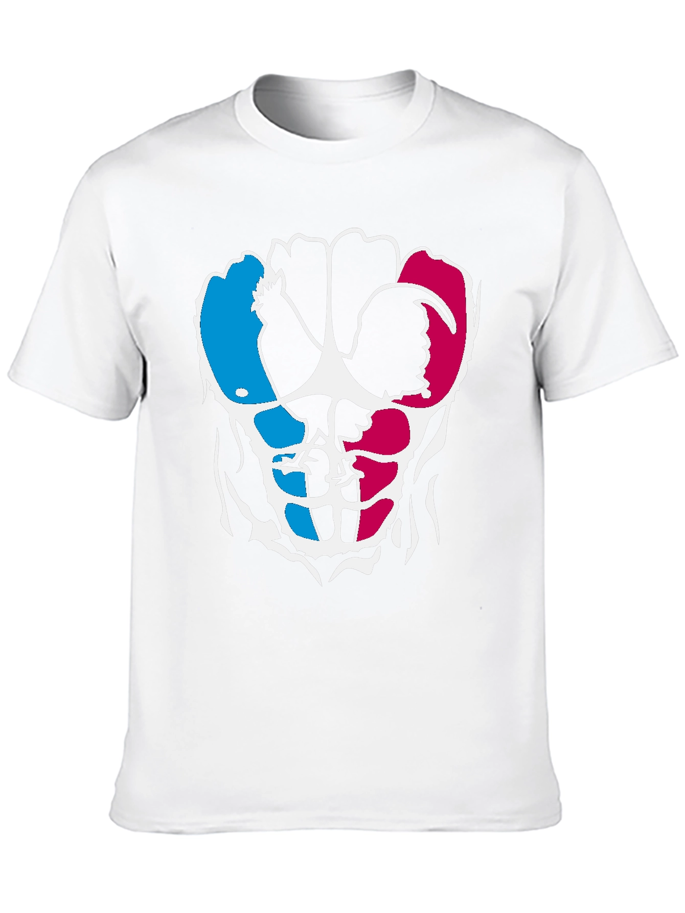 Rooster Abs Graphic Tee