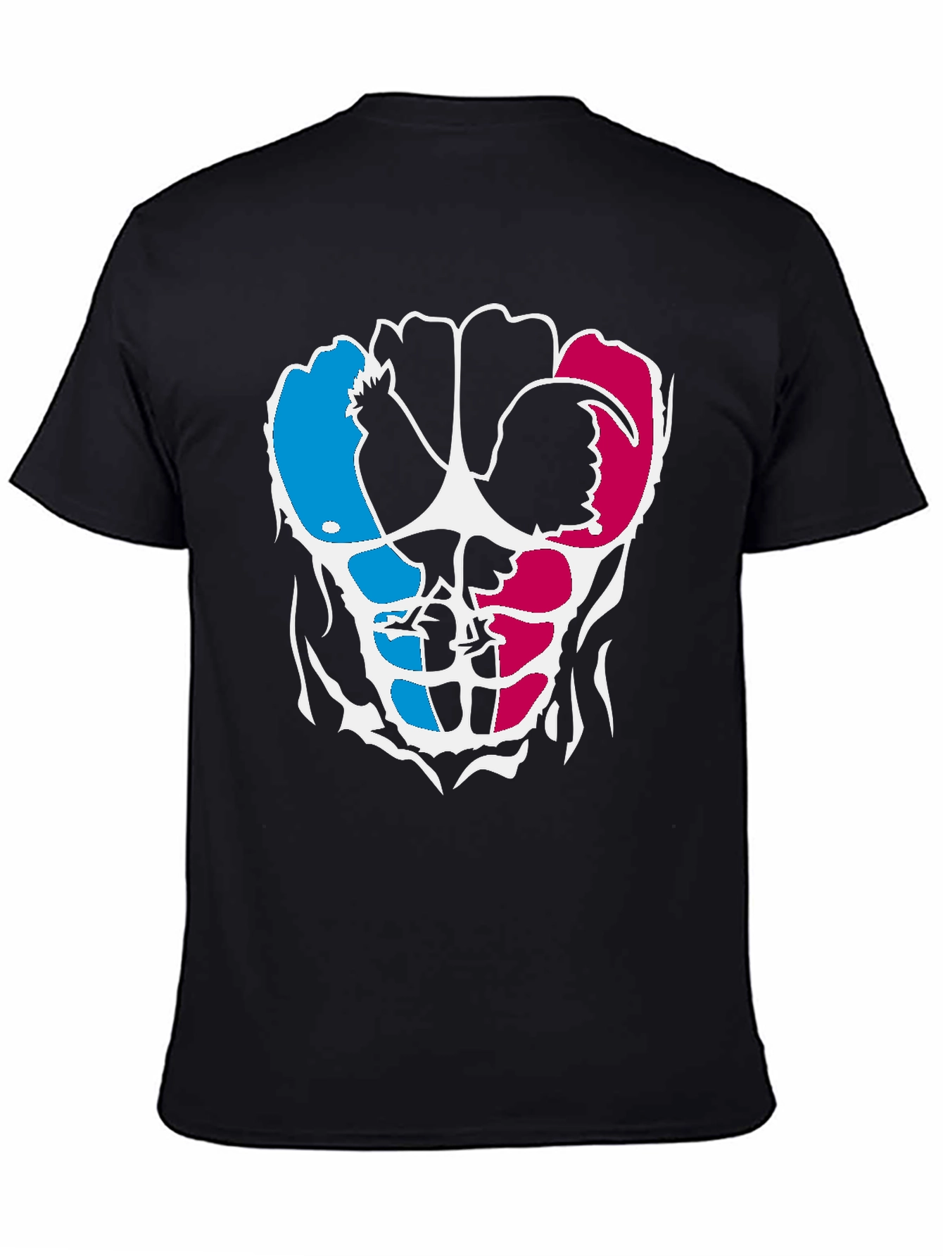 Rooster Abs Graphic Tee