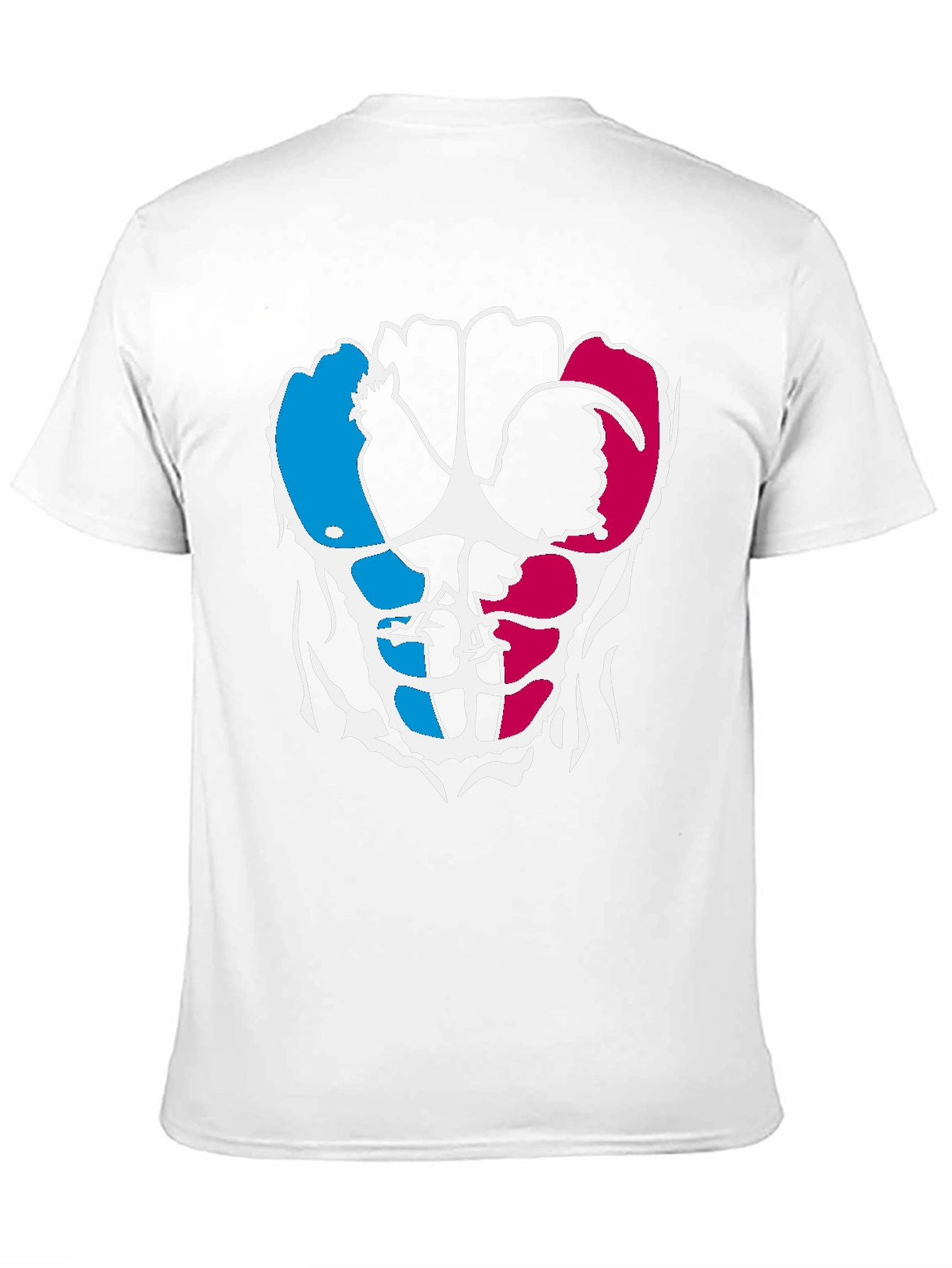 Rooster Abs Graphic Tee