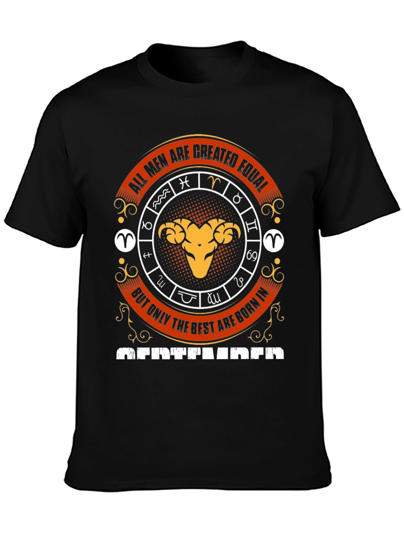Aries September Mens T-Shirt