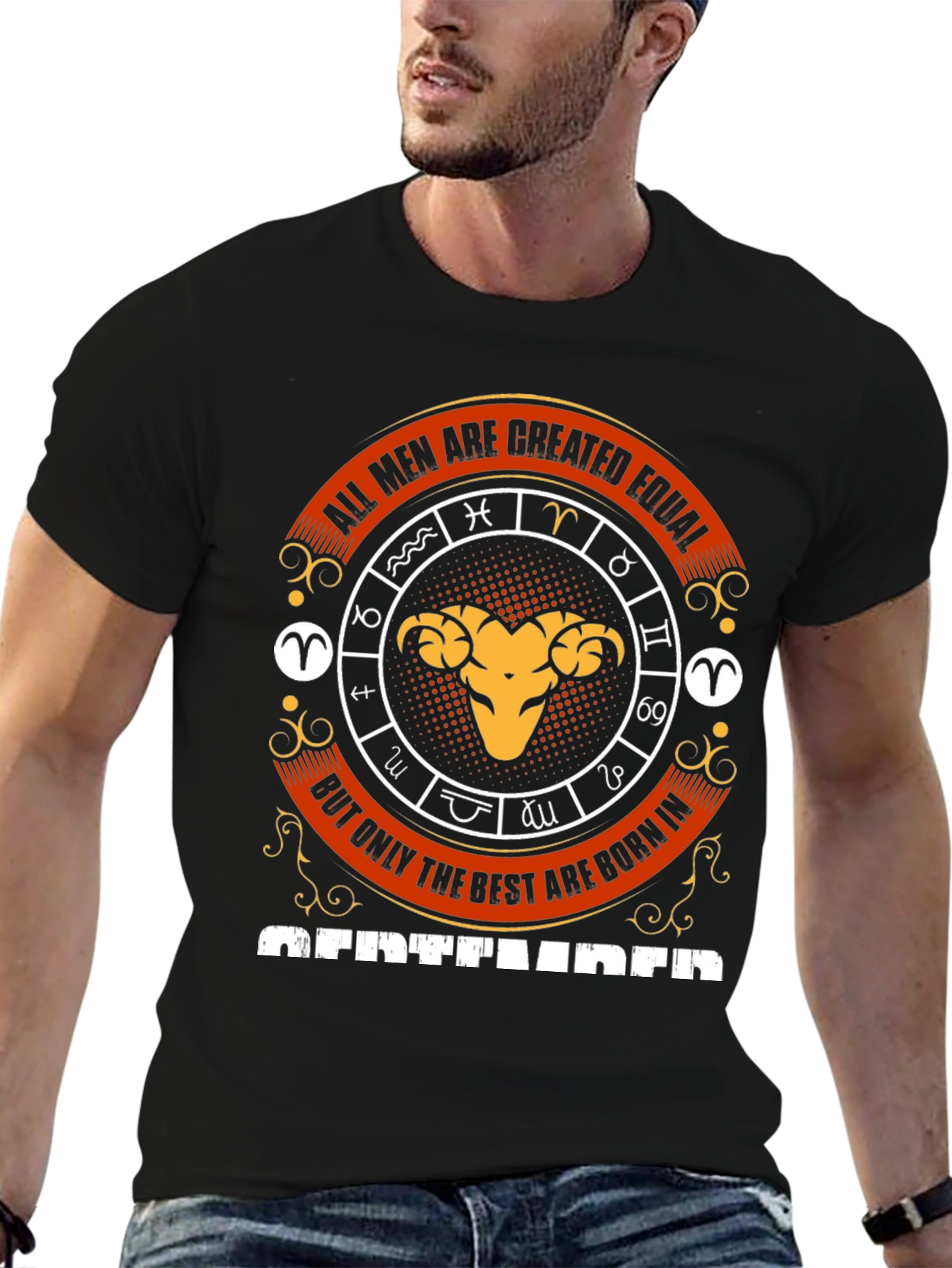 Aries September Mens T-Shirt