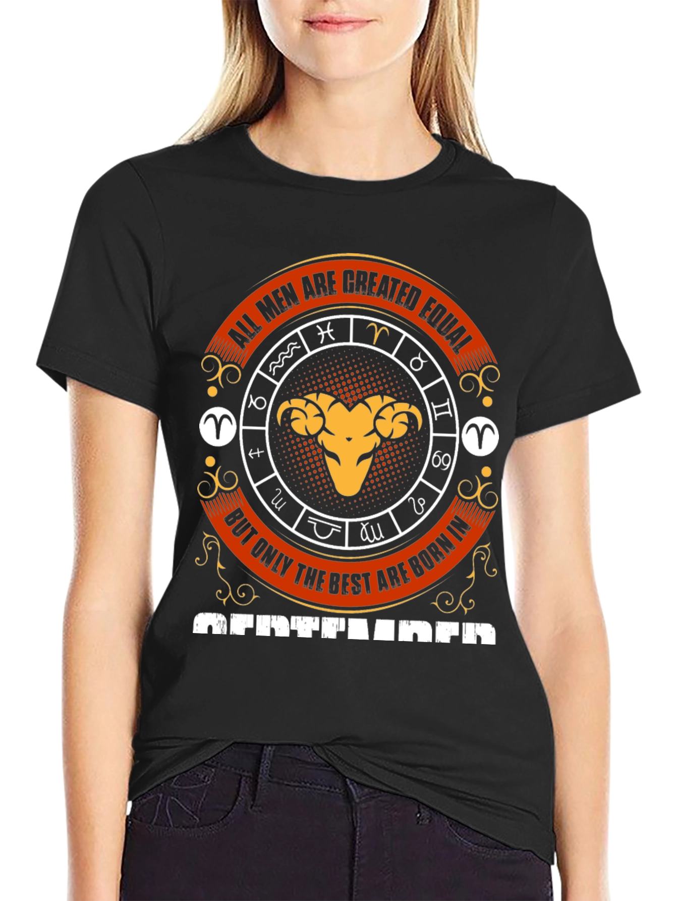 Aries September Mens T-Shirt