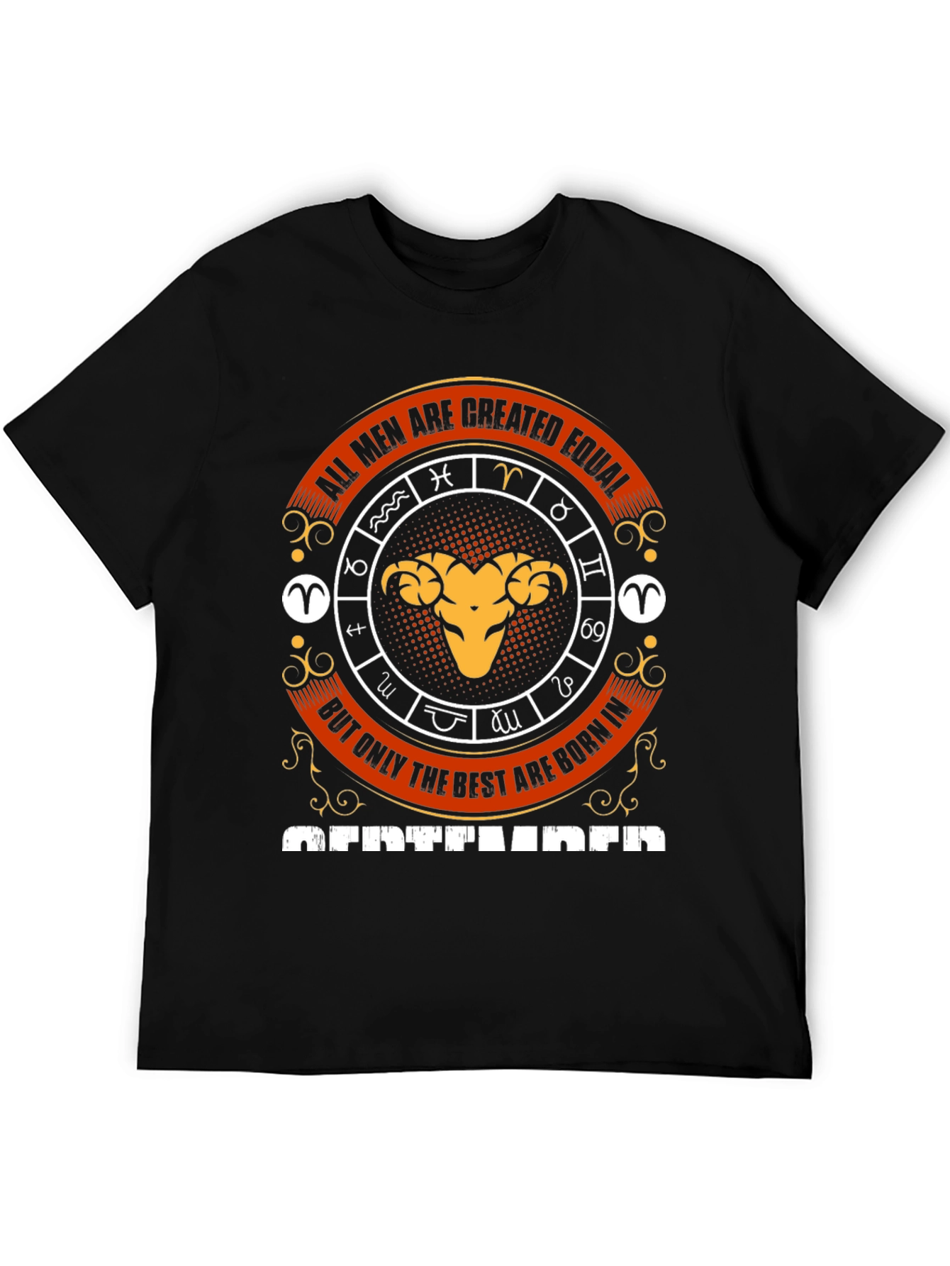 Aries September Mens T-Shirt