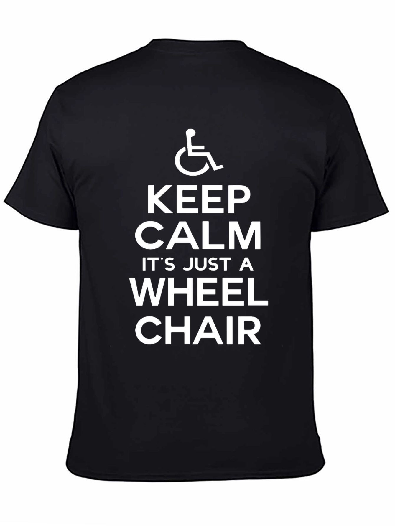 Keep Calm Wheelchair T-Shirt