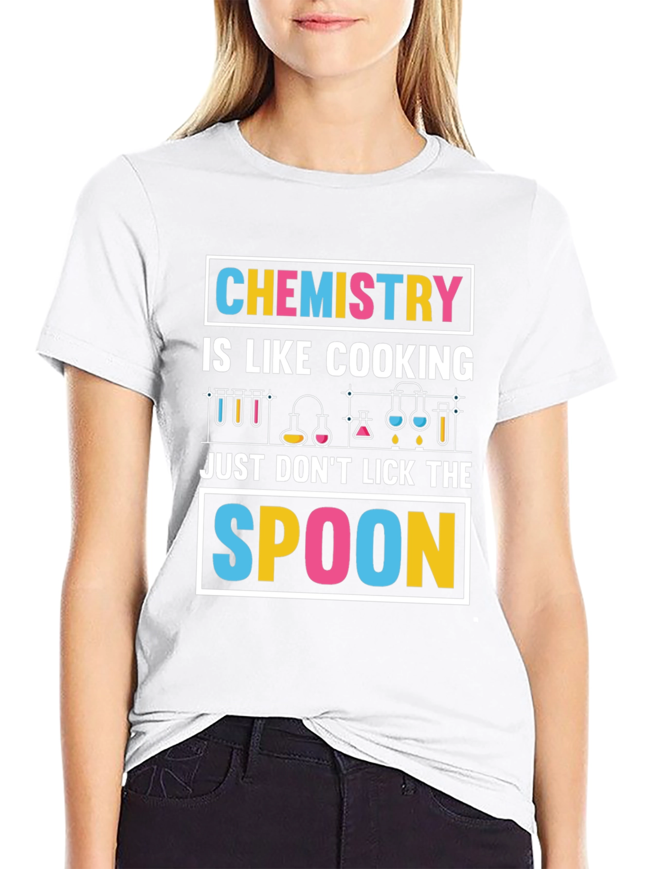 Chemistry Cooking Spoon T-Shirt