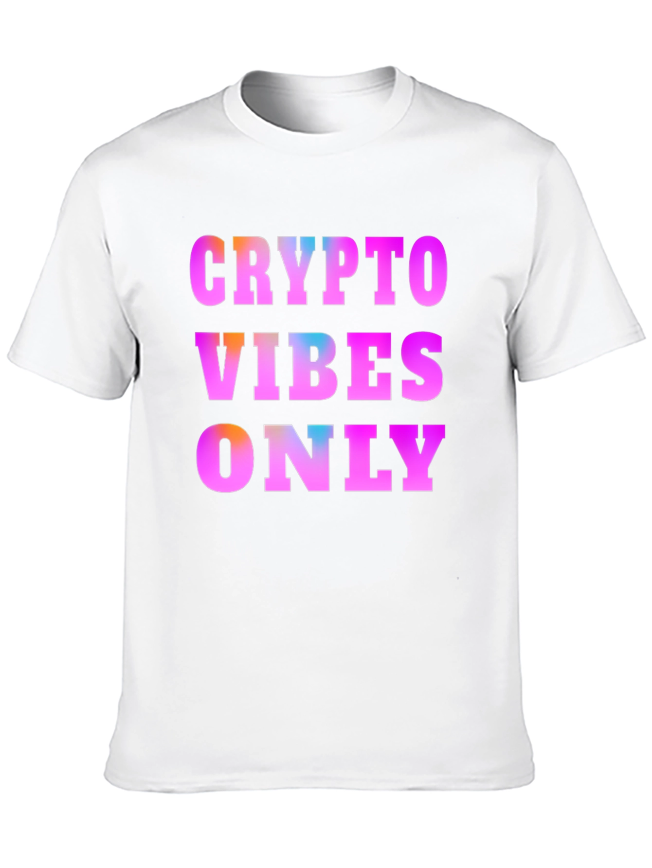 Crypto Vibes Only Graphic T-Shirt