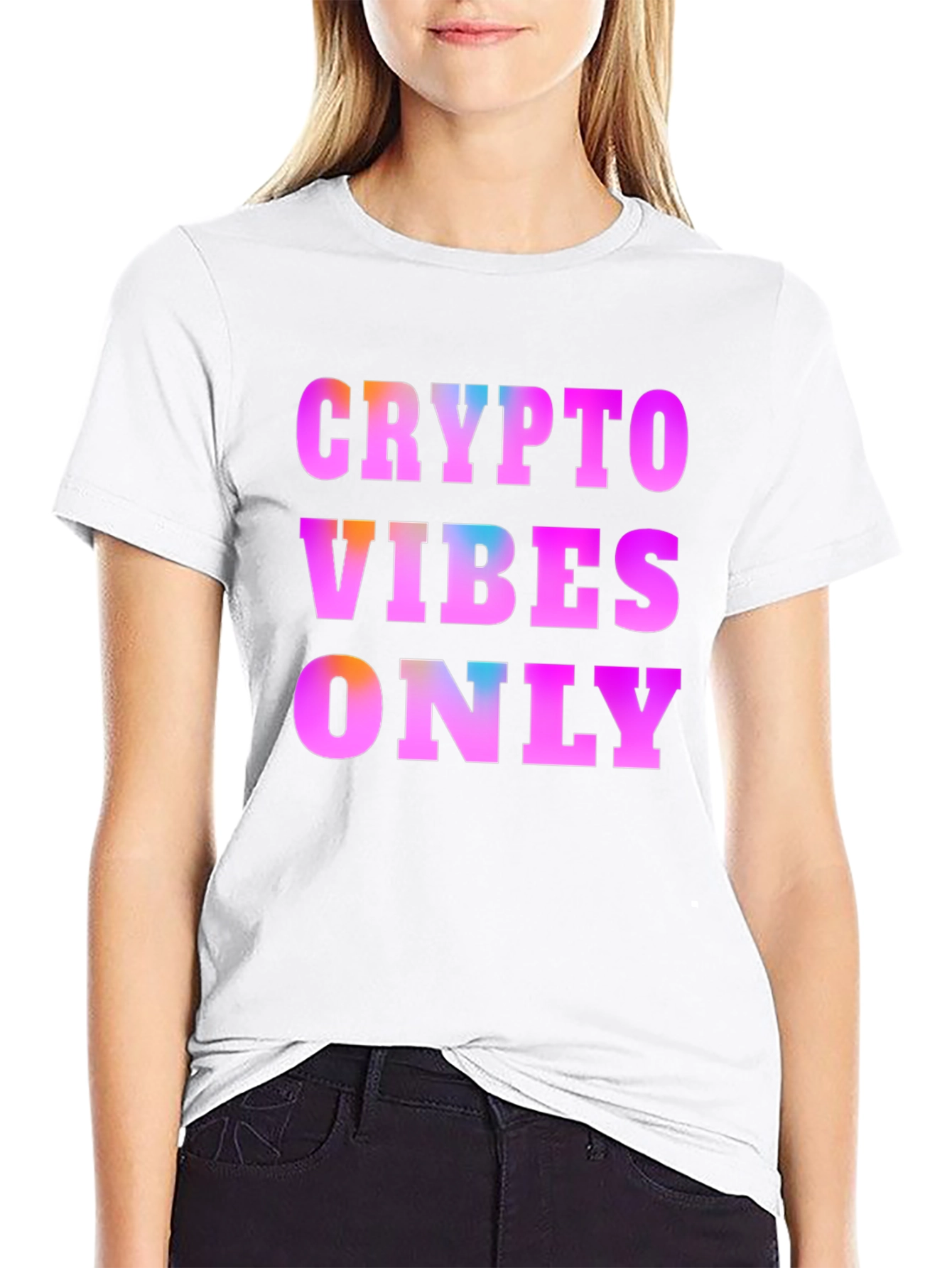 Crypto Vibes Only Graphic T-Shirt