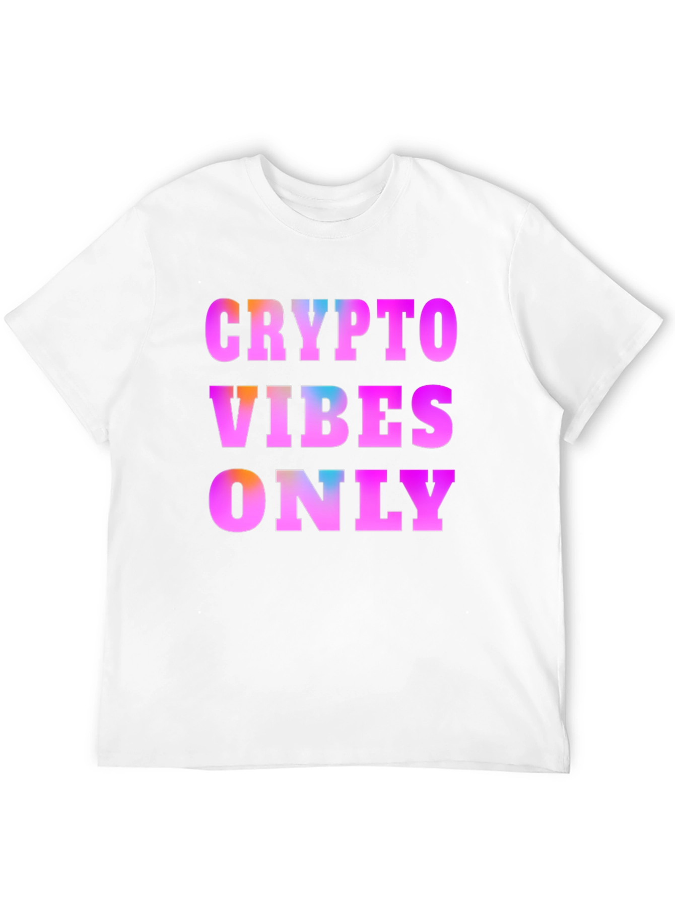 Crypto Vibes Only Graphic T-Shirt