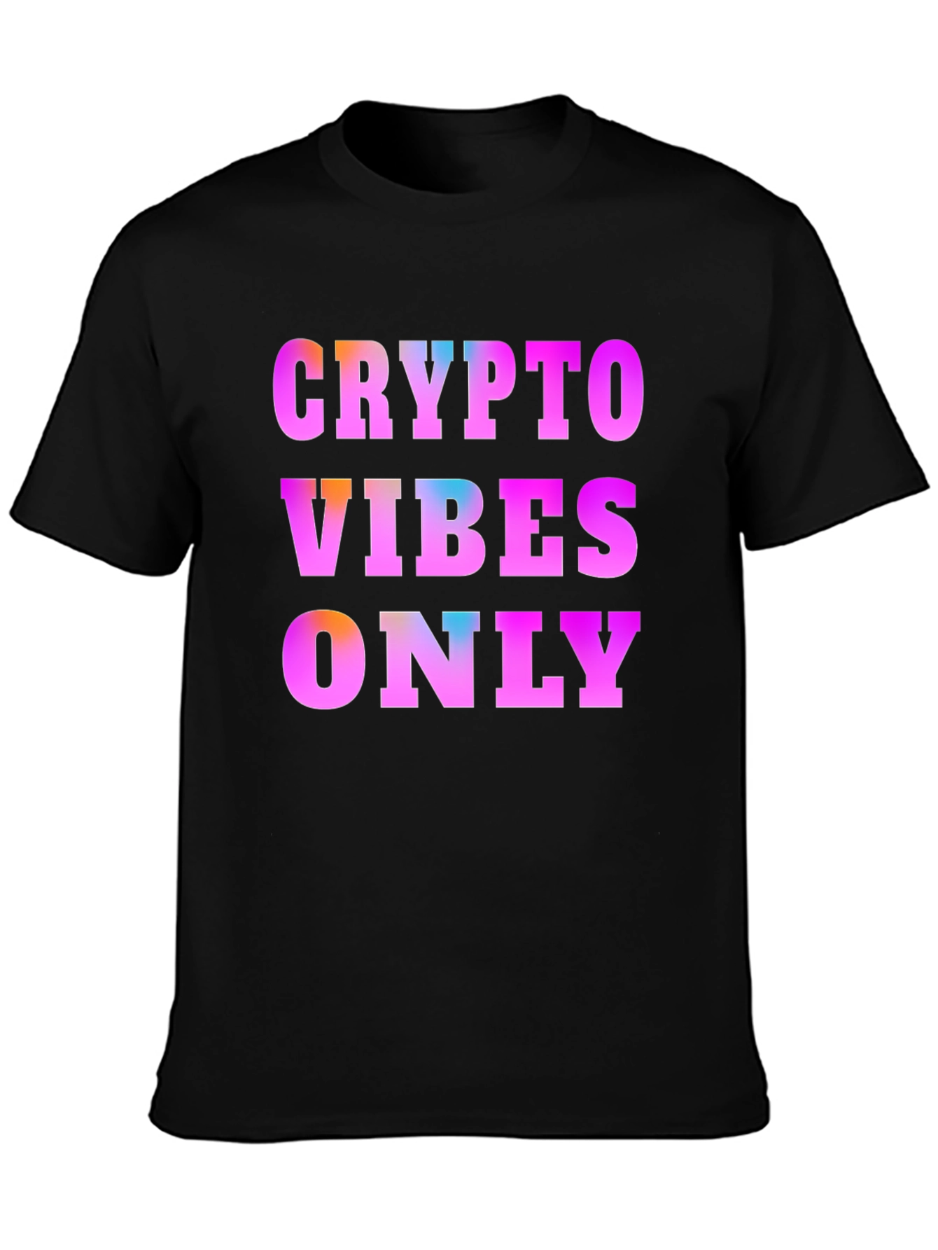 Crypto Vibes Only Graphic T-Shirt