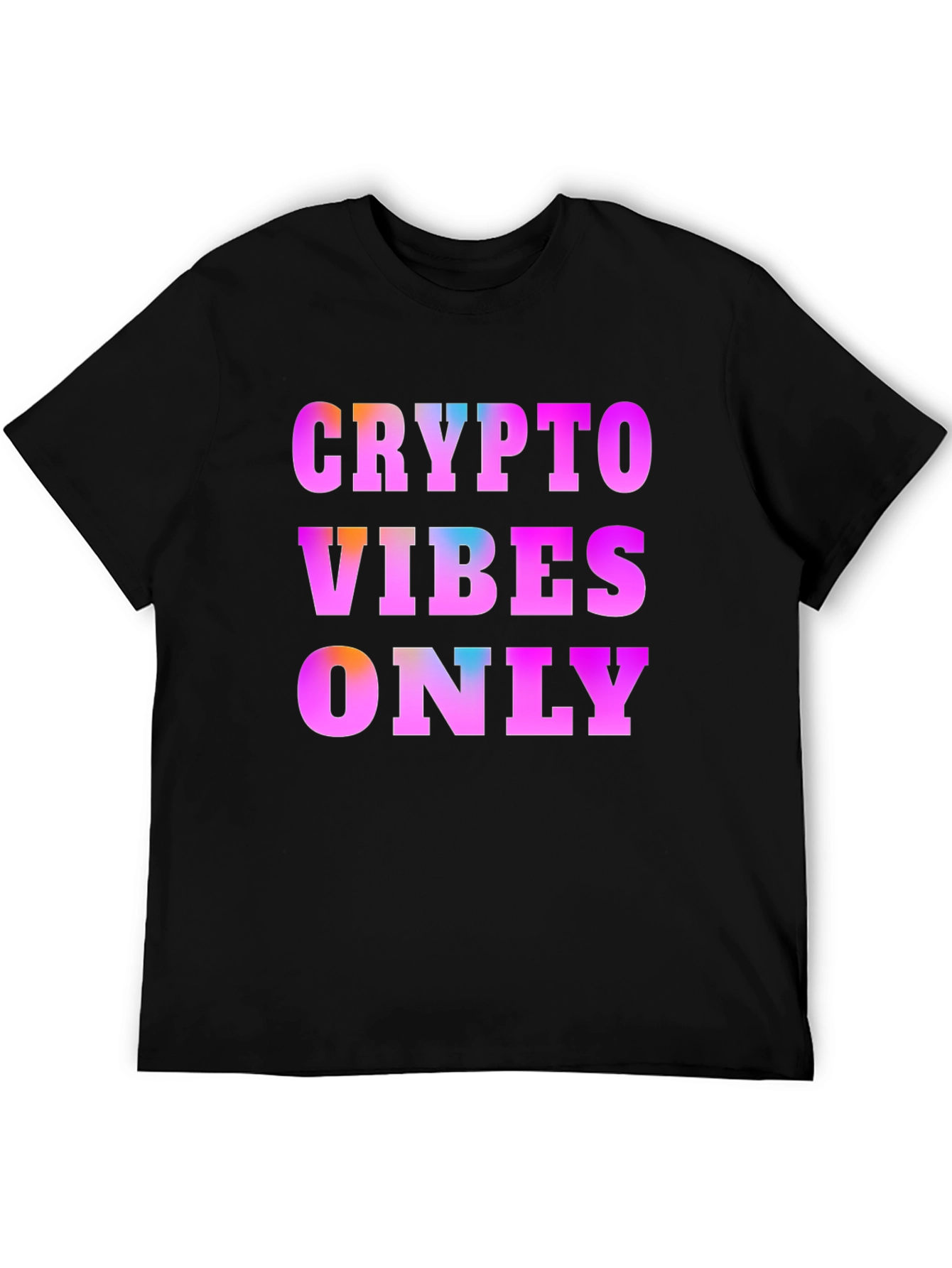 Crypto Vibes Only Graphic T-Shirt