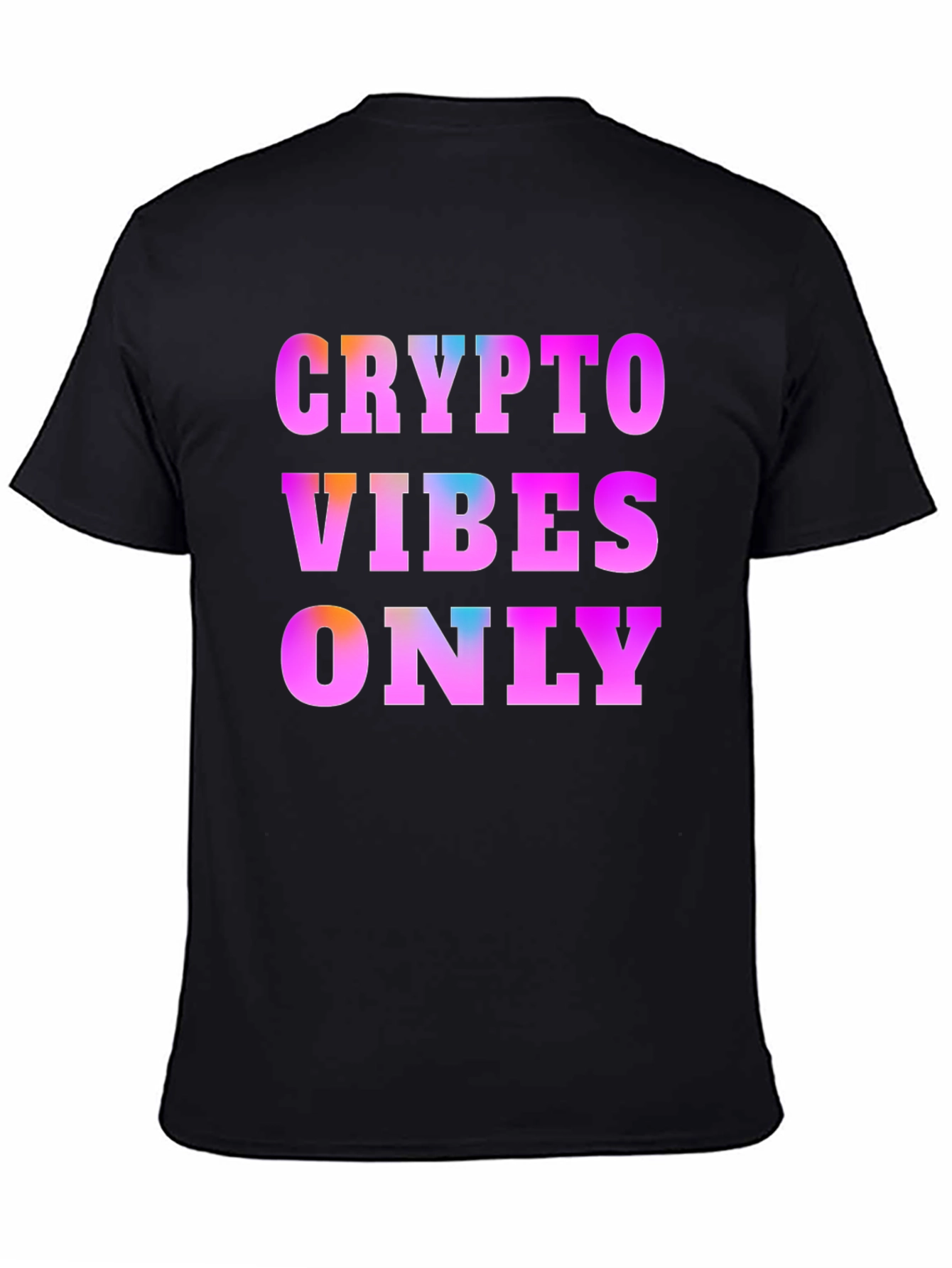 Crypto Vibes Only Graphic T-Shirt