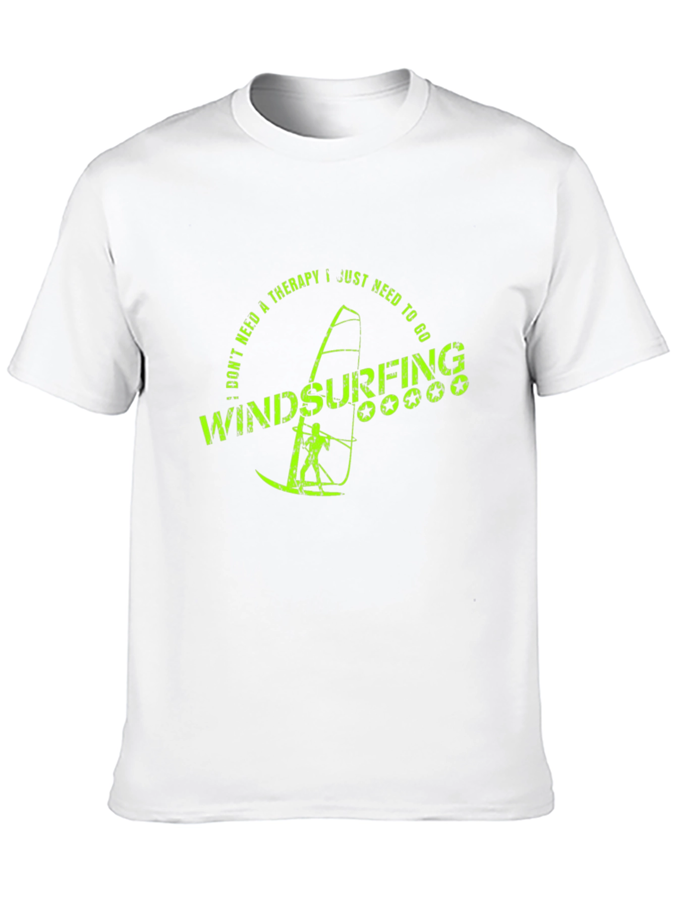 Windsurfing Therapy Graphic Tee - Black