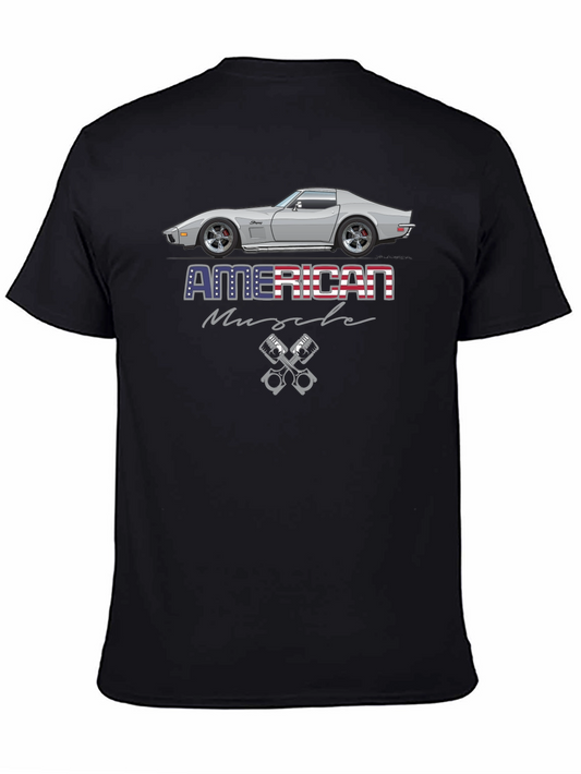 American Muscle Car Graphic T-Shirt