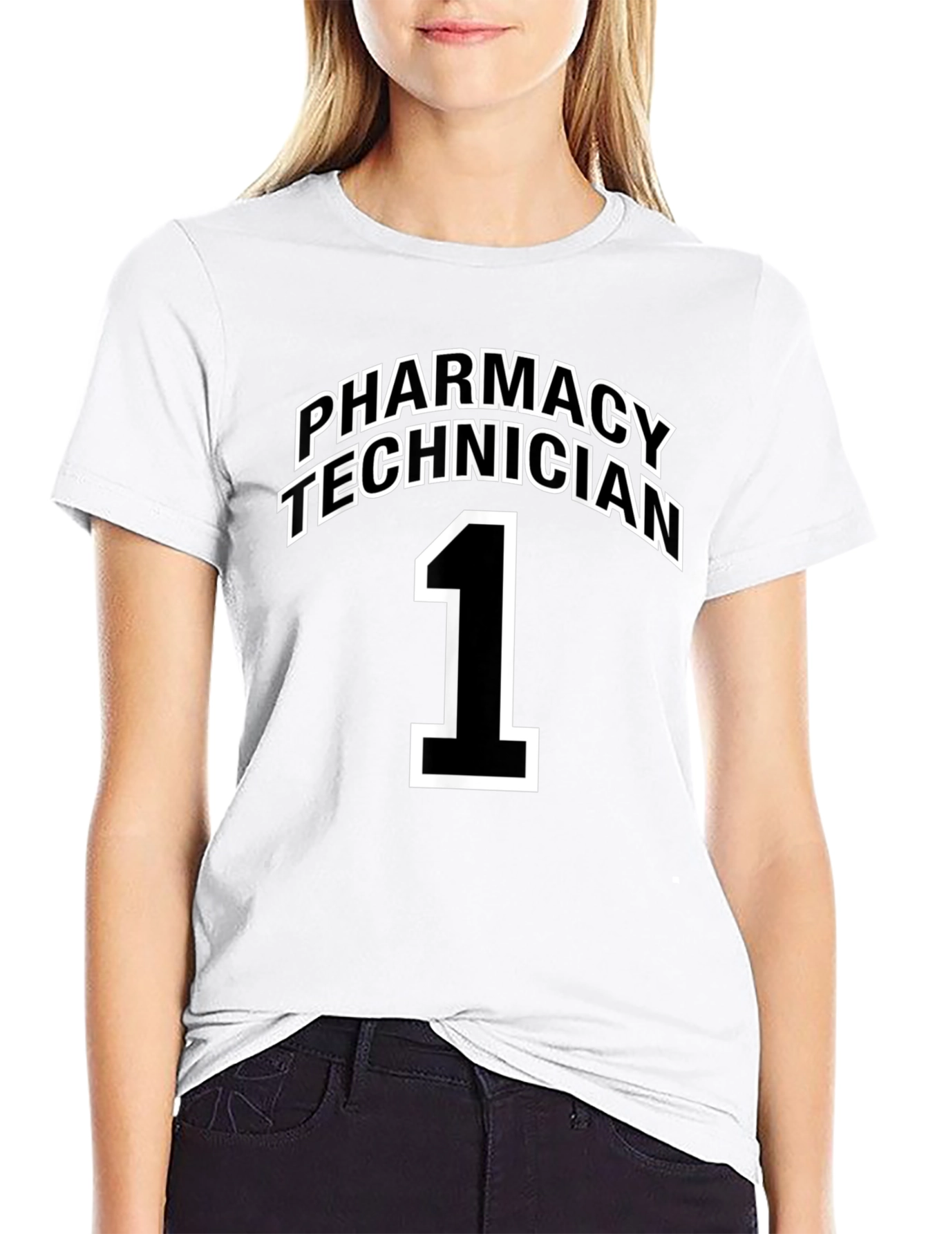 Pharmacy Technician Number 1 Black T-Shirt
