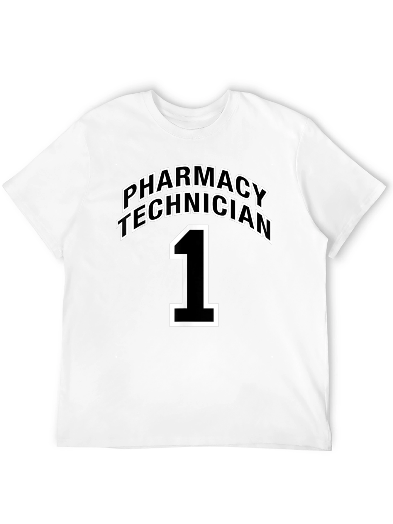 Pharmacy Technician Number 1 Black T-Shirt