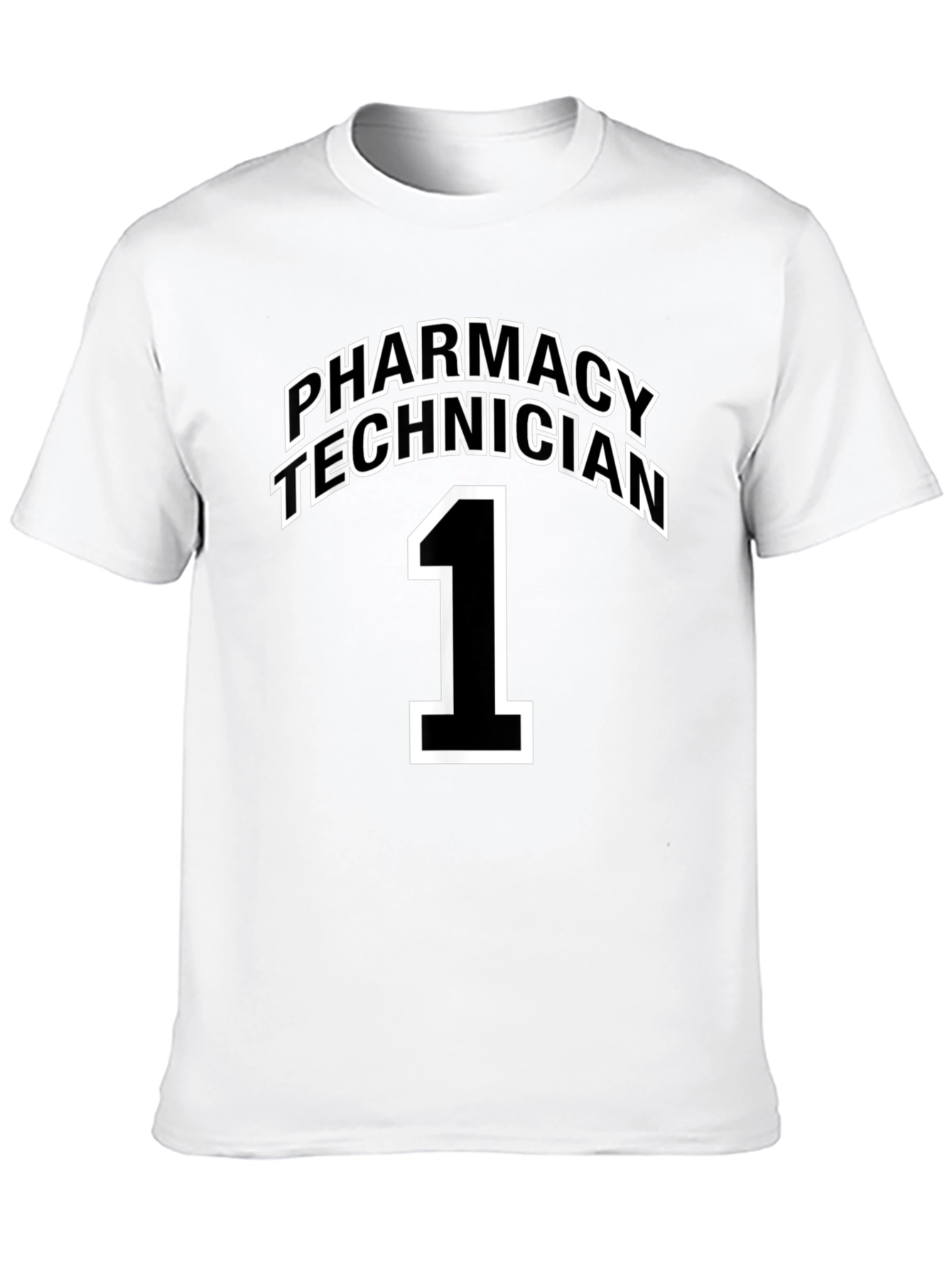 Pharmacy Technician Number 1 Black T-Shirt