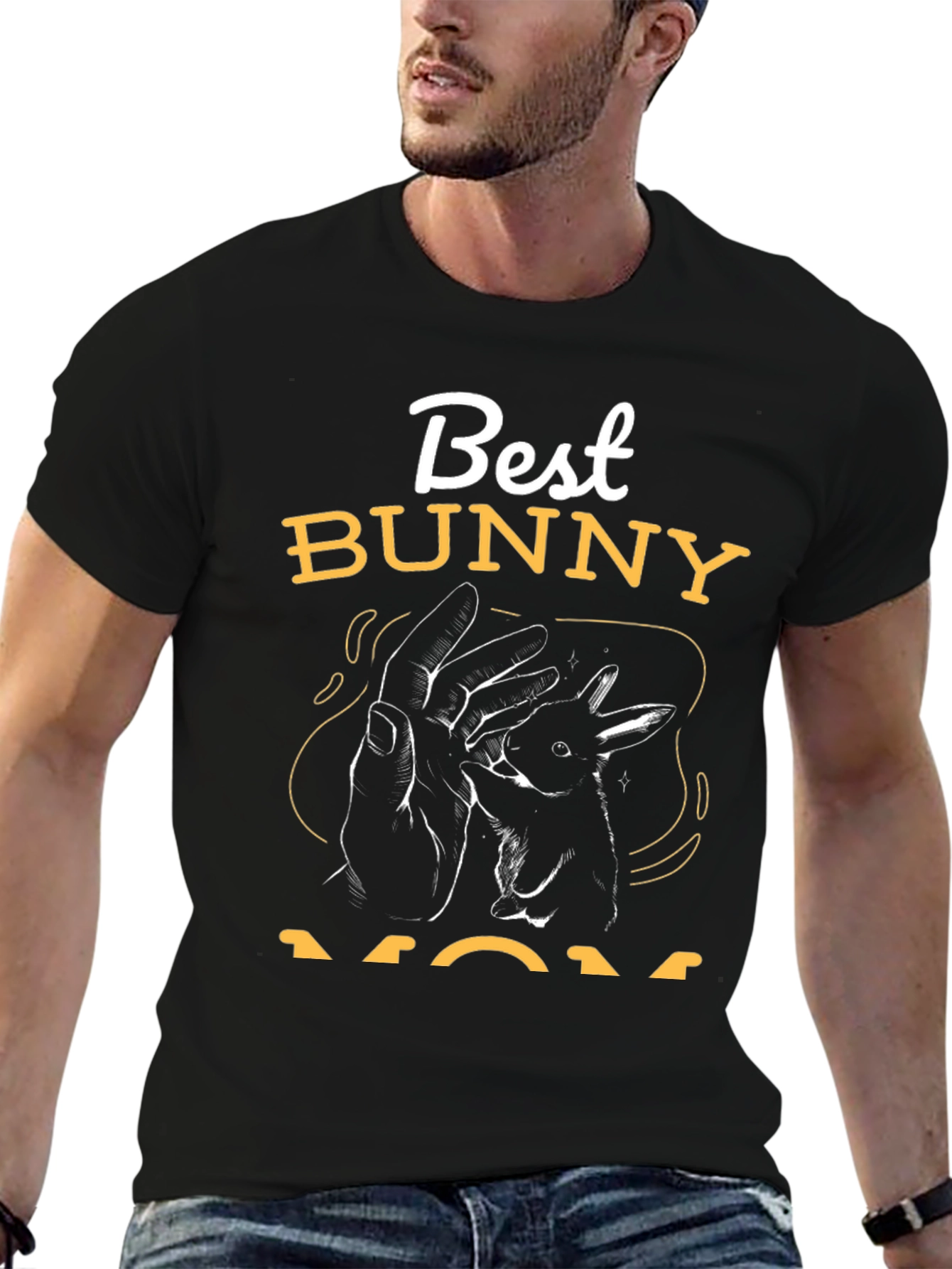 Best Bunny Mom T-Shirt - Cute Rabbit Lover Tee