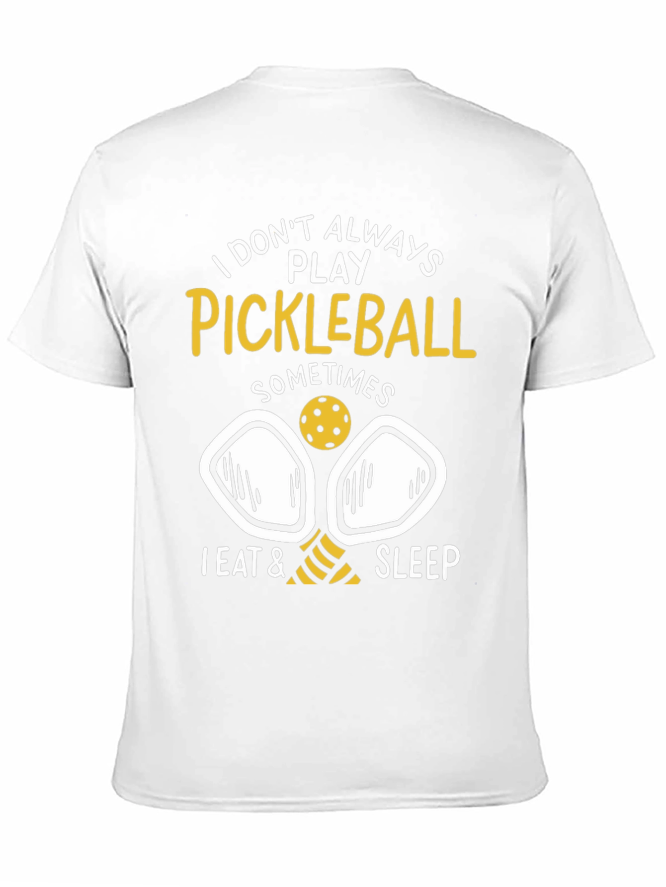 Pickleball Player T-Shirt - Eat Sleep Pickleball