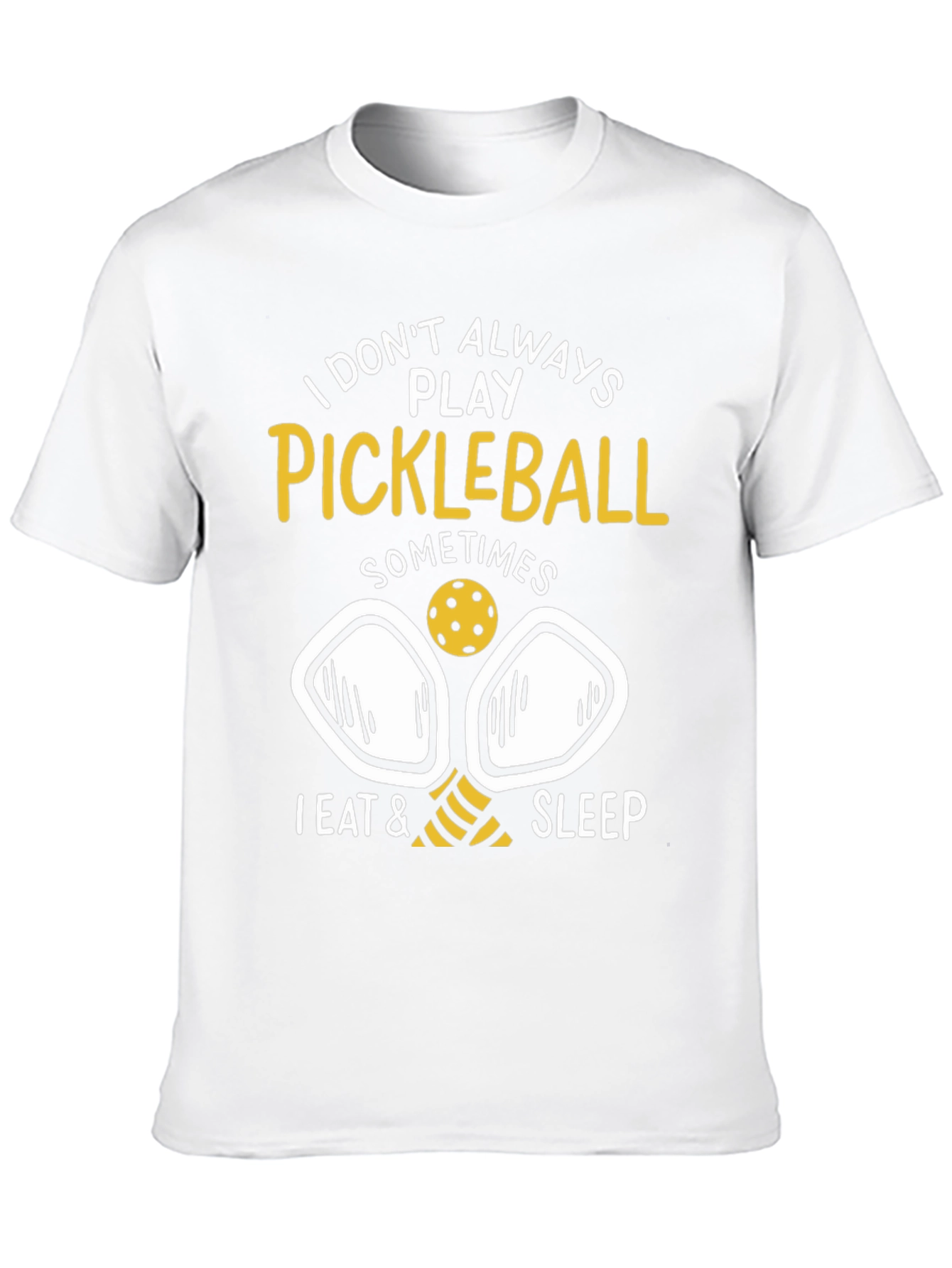 Pickleball Player T-Shirt - Eat Sleep Pickleball