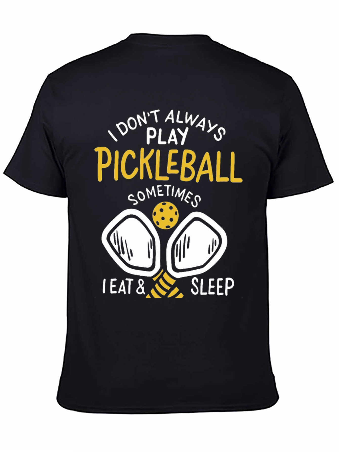 Pickleball Player T-Shirt - Eat Sleep Pickleball