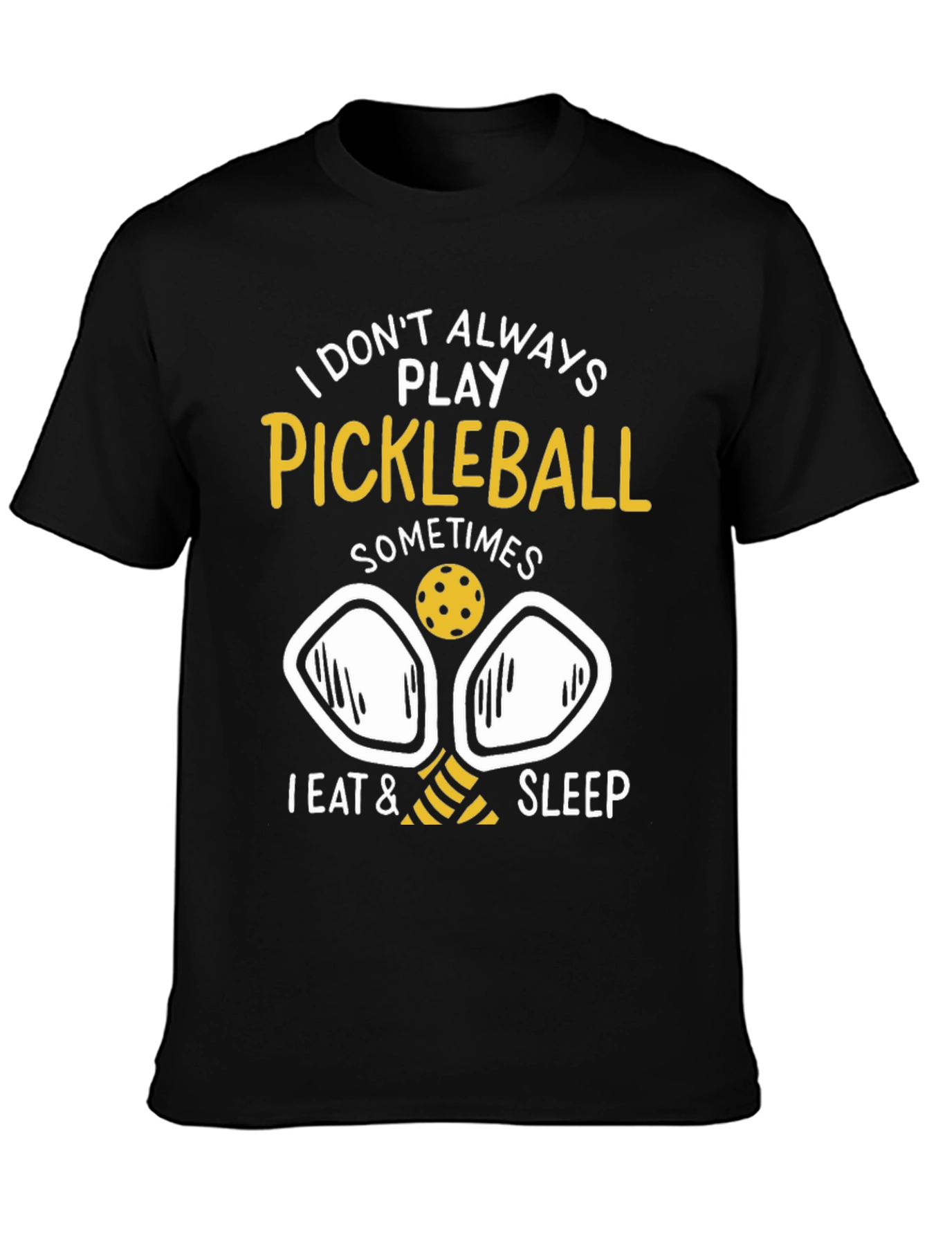 Pickleball Player T-Shirt - Eat Sleep Pickleball