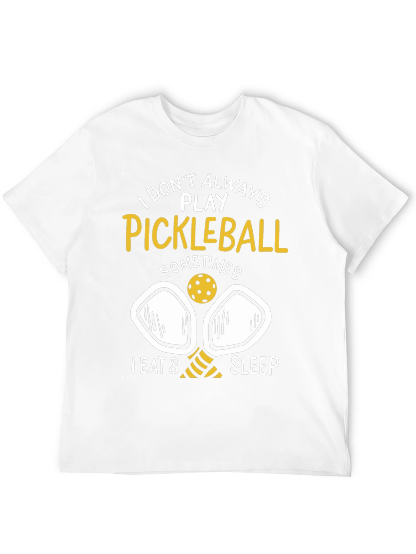 Pickleball Player T-Shirt - Eat Sleep Pickleball