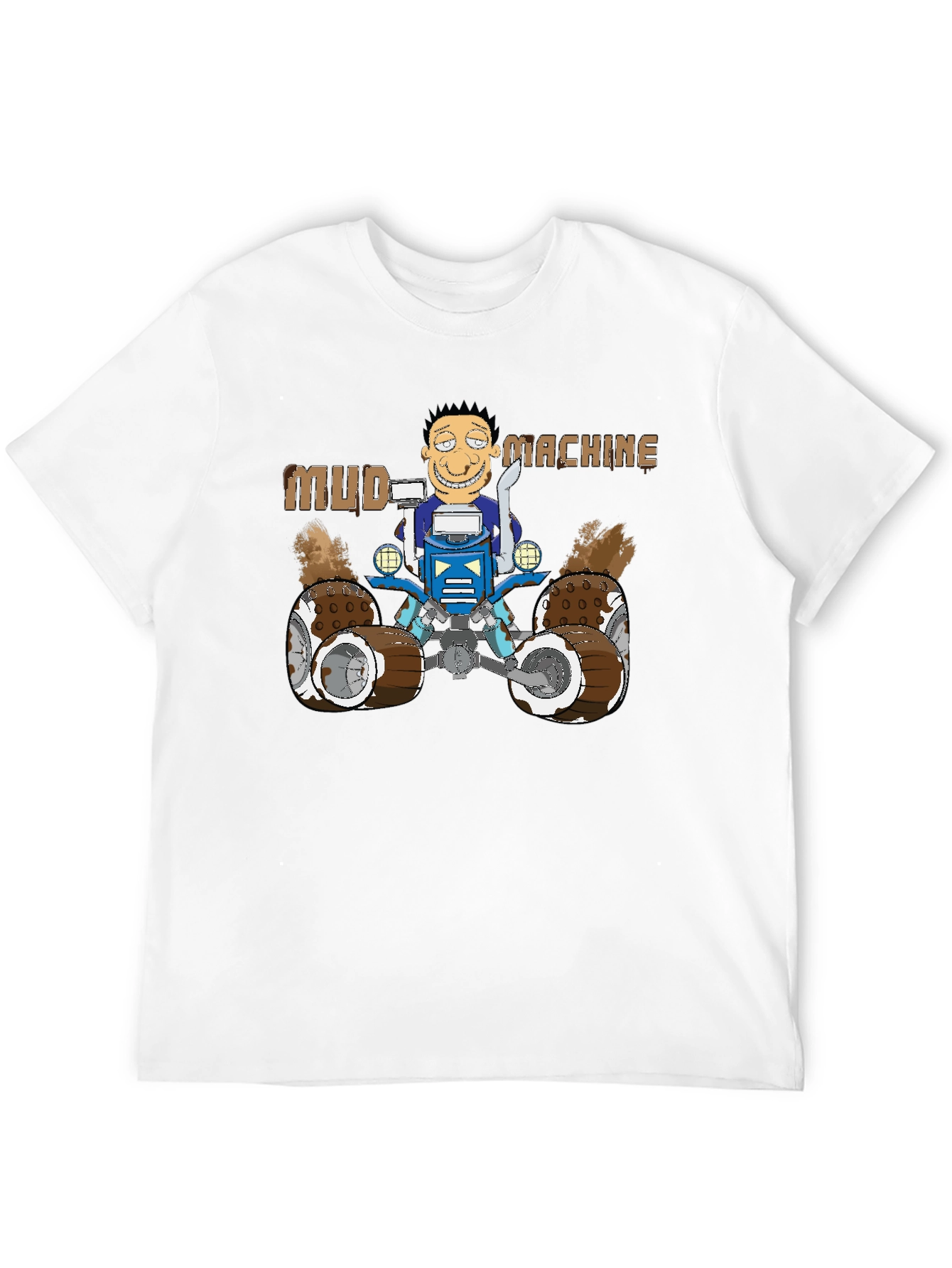 Mud Machine T-Shirt - Fun Graphic Tee