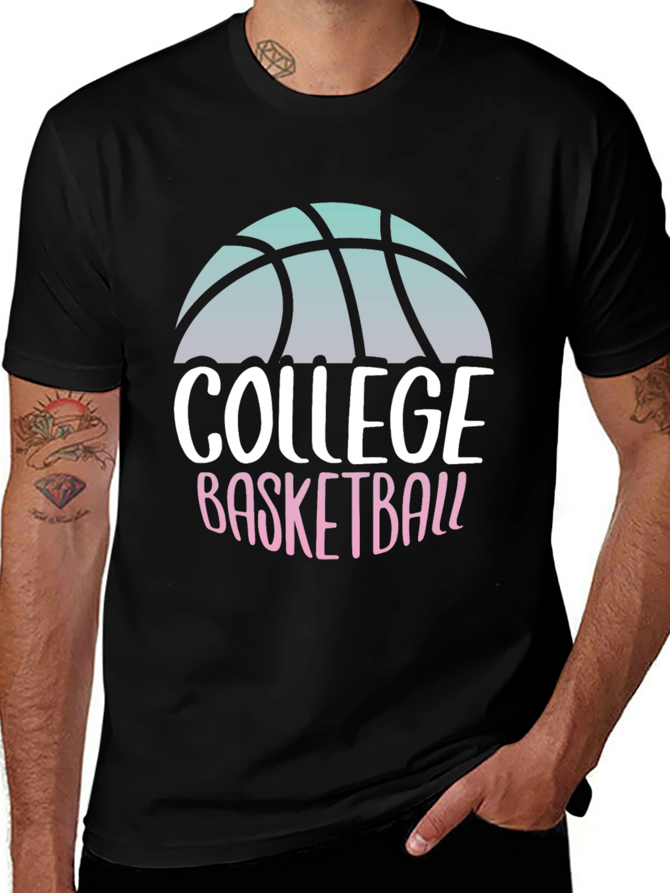 College Basketball Graphic Tee