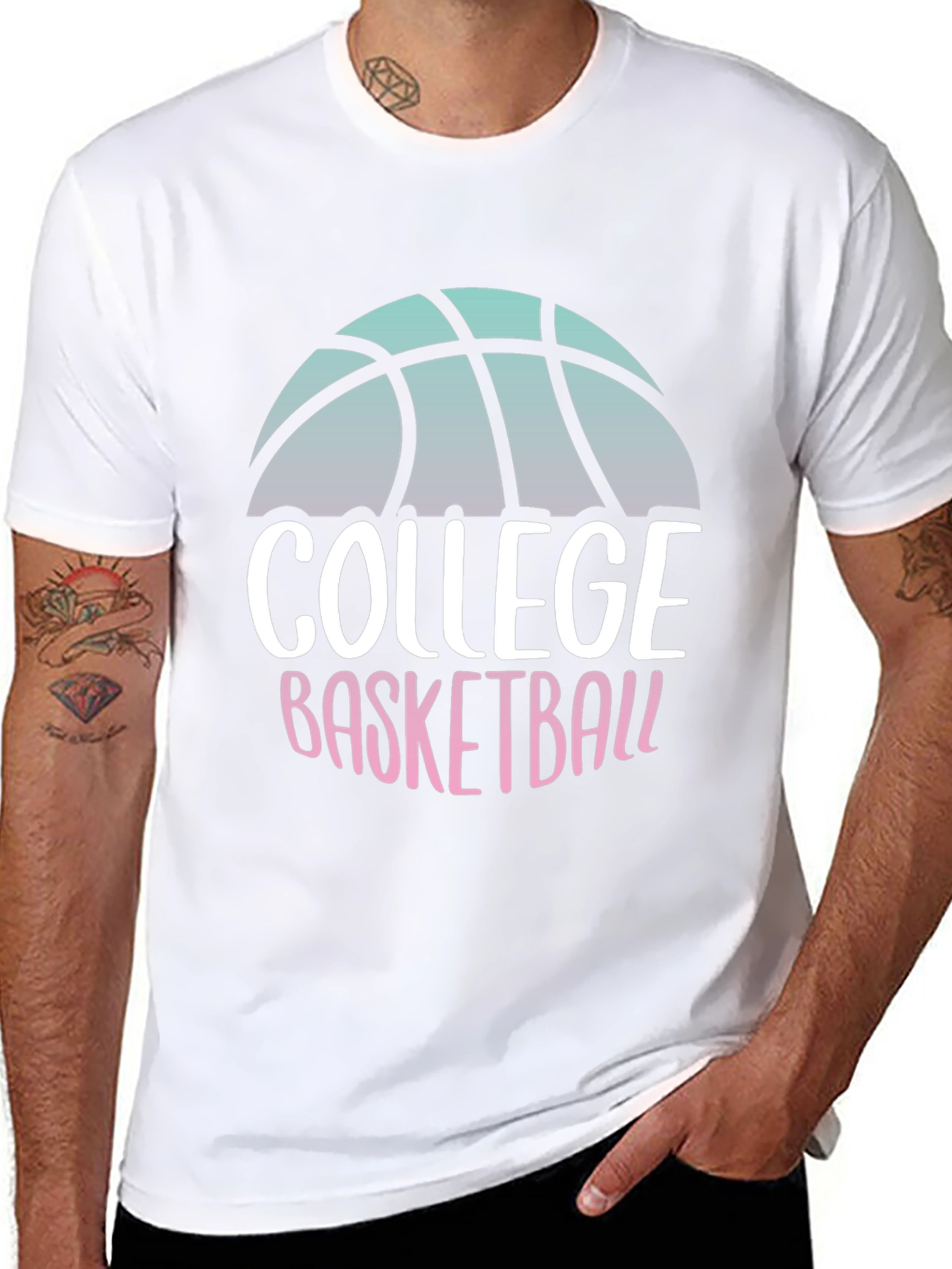 College Basketball Graphic Tee