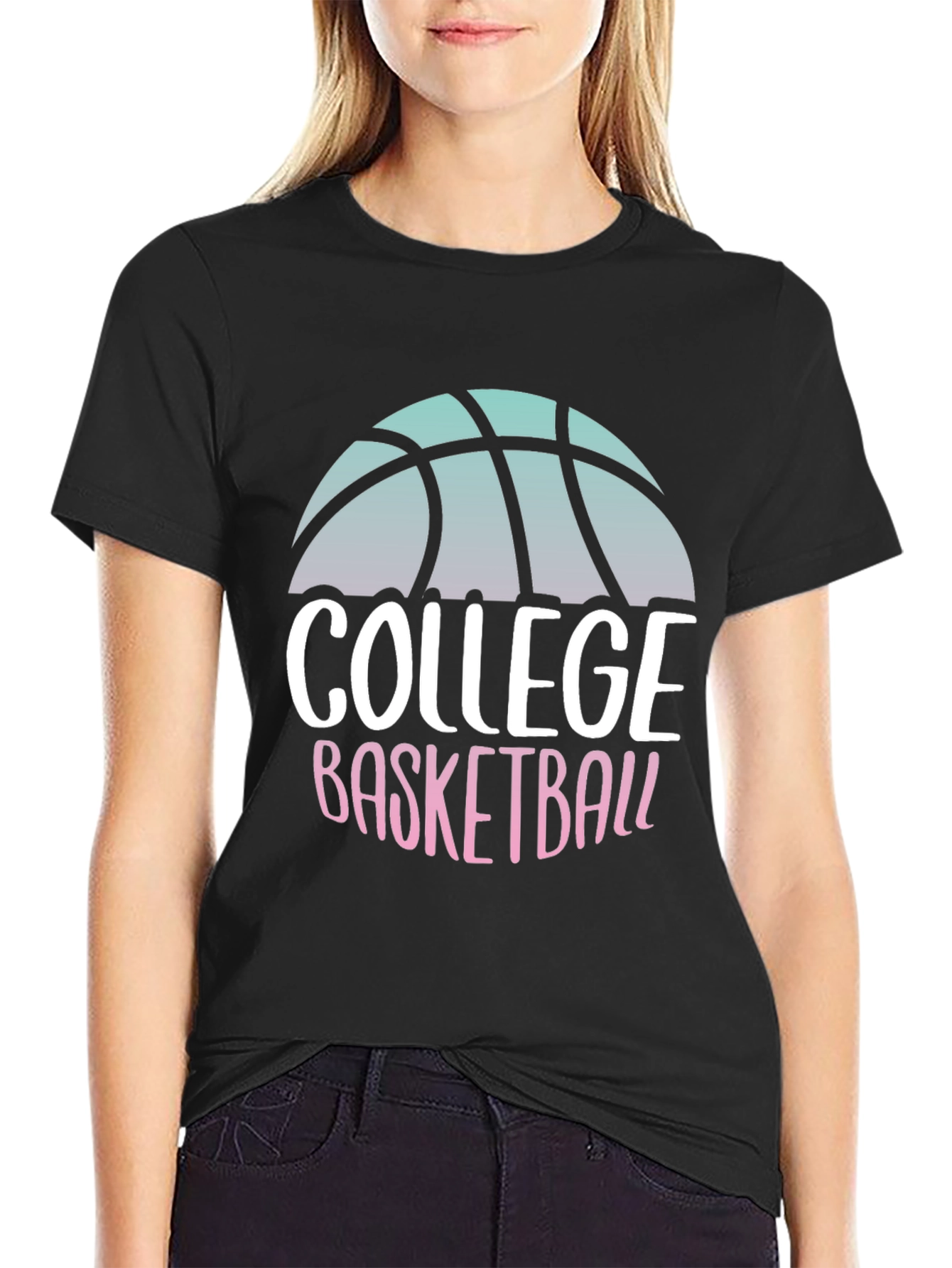 College Basketball Graphic Tee