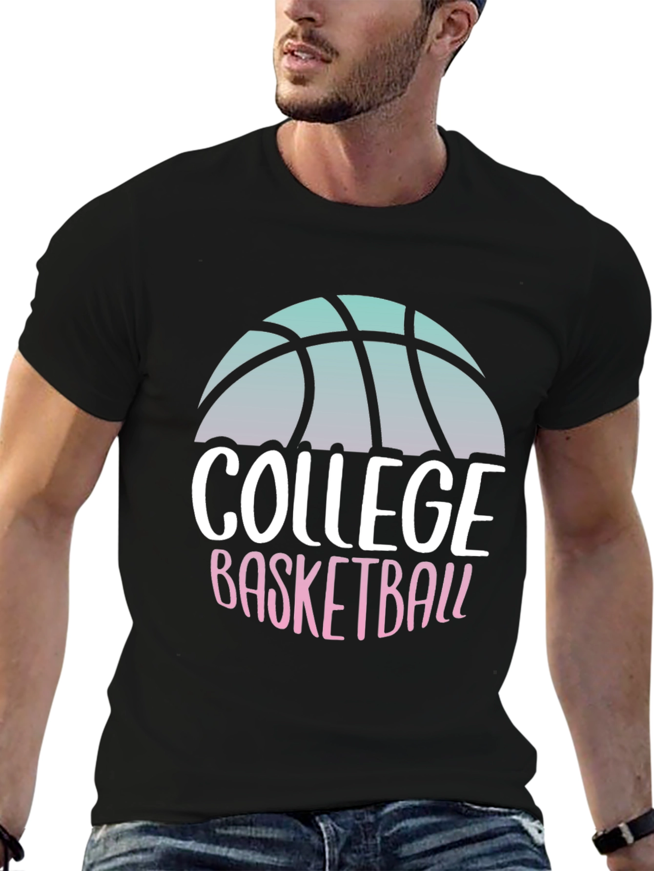 College Basketball Graphic Tee
