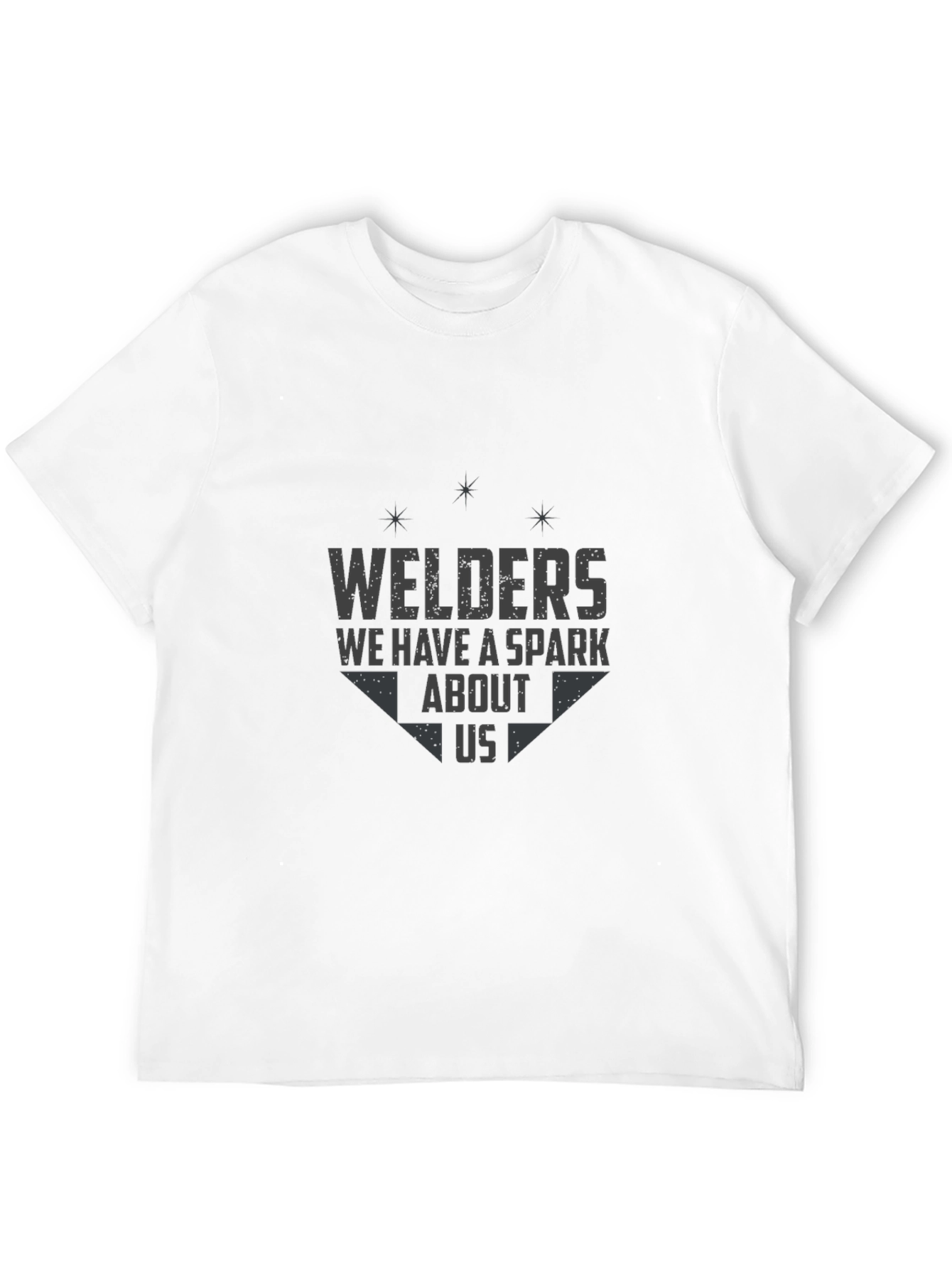 Welders Spark Graphic Black T-Shirt