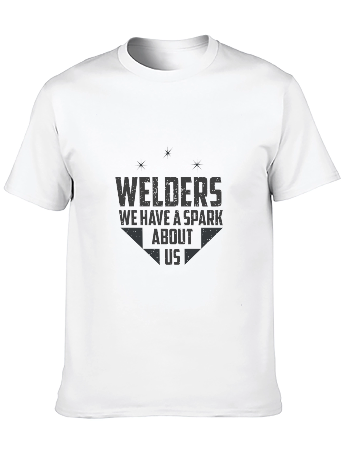 Welders Spark Graphic Black T-Shirt