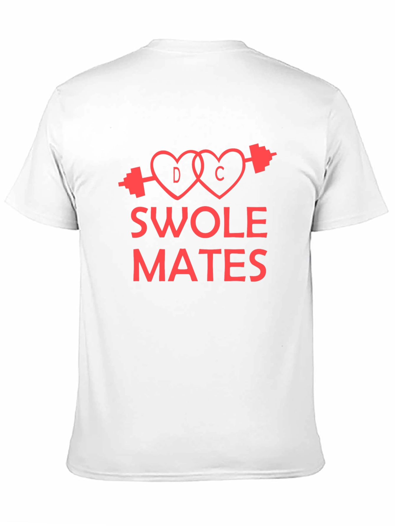 Swoles Mates Graphic T-Shirt - Workout Couples