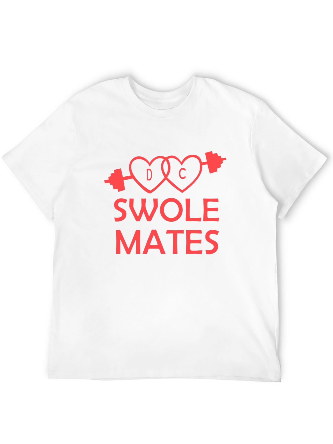 Swoles Mates Graphic T-Shirt - Workout Couples