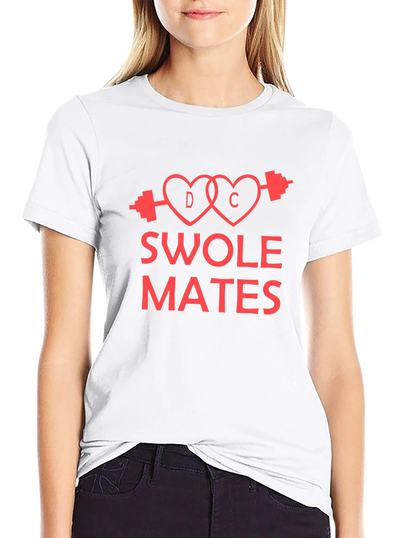 Swoles Mates Graphic T-Shirt - Workout Couples
