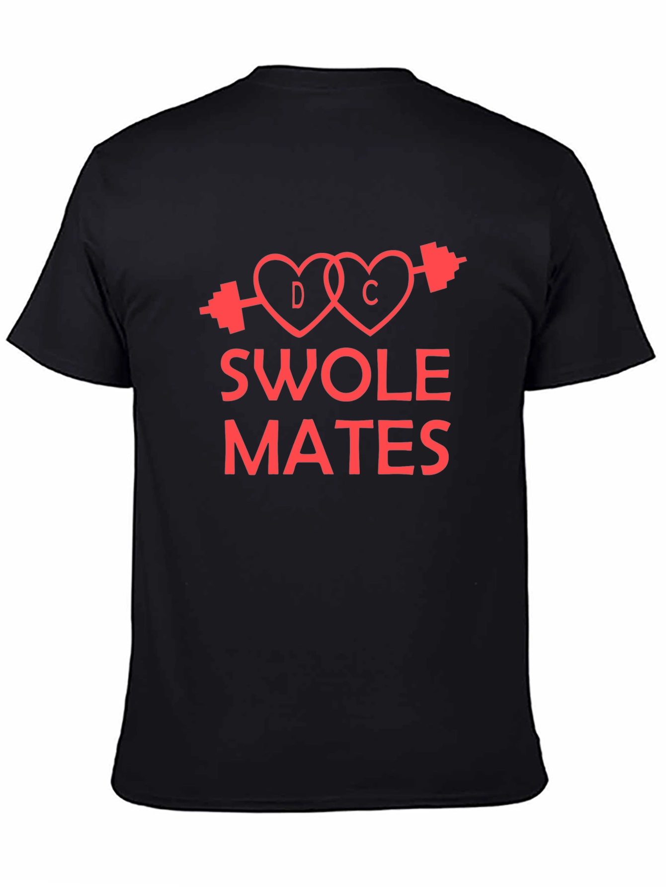 Swoles Mates Graphic T-Shirt - Workout Couples
