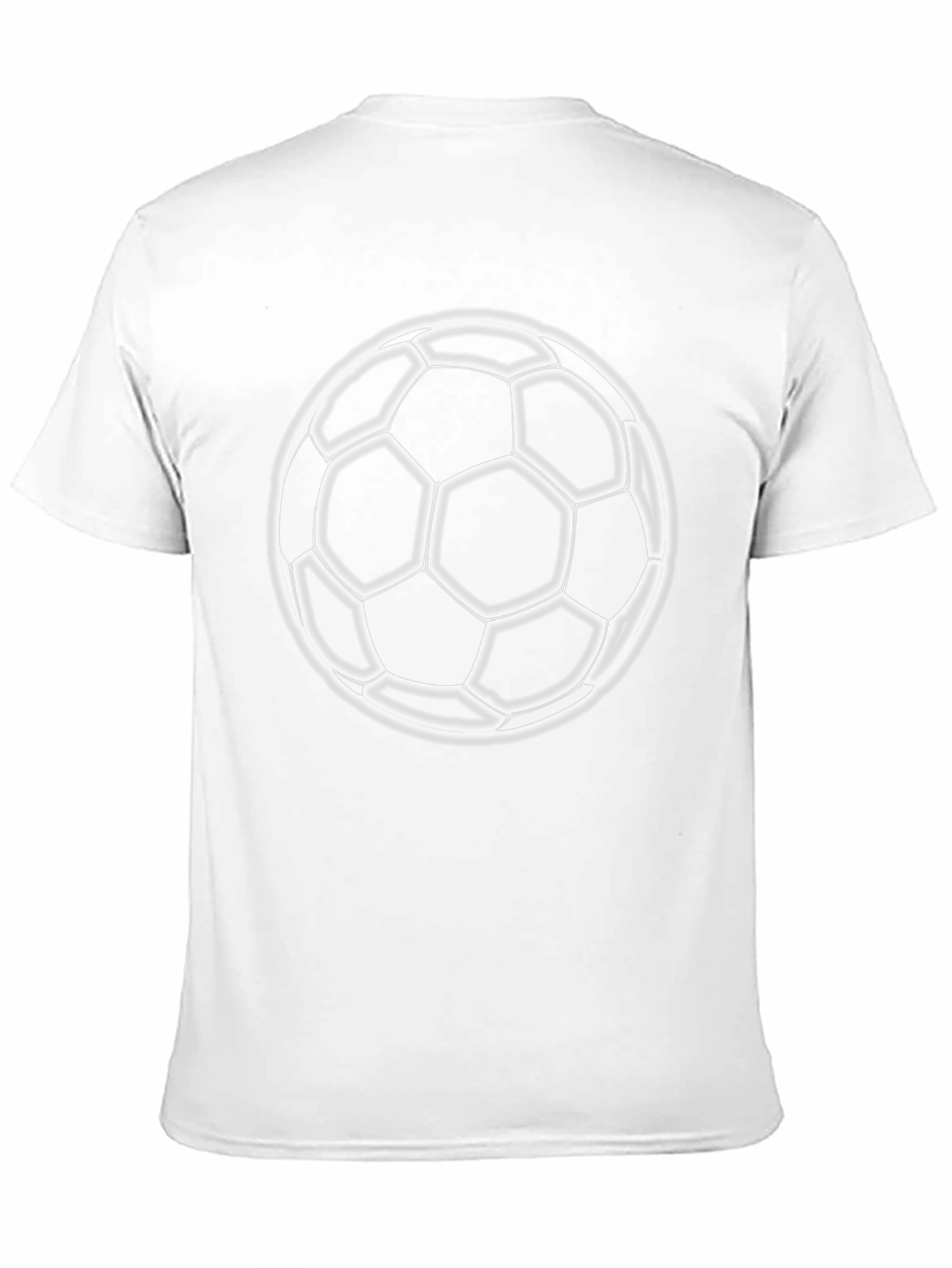 Soccer Ball Graphic T-Shirt - Classic Black Tee