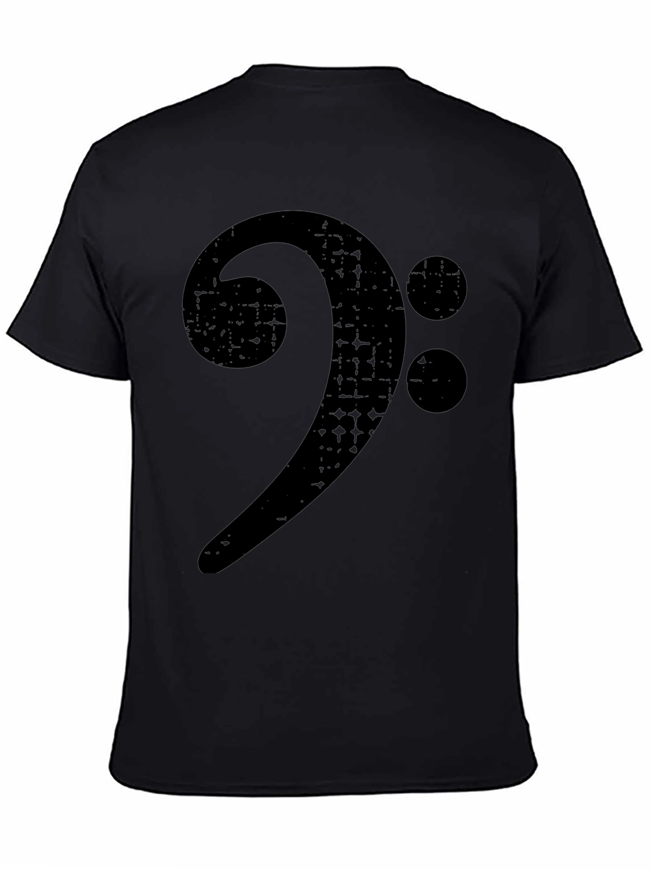 Bass Clef Black T-Shirt