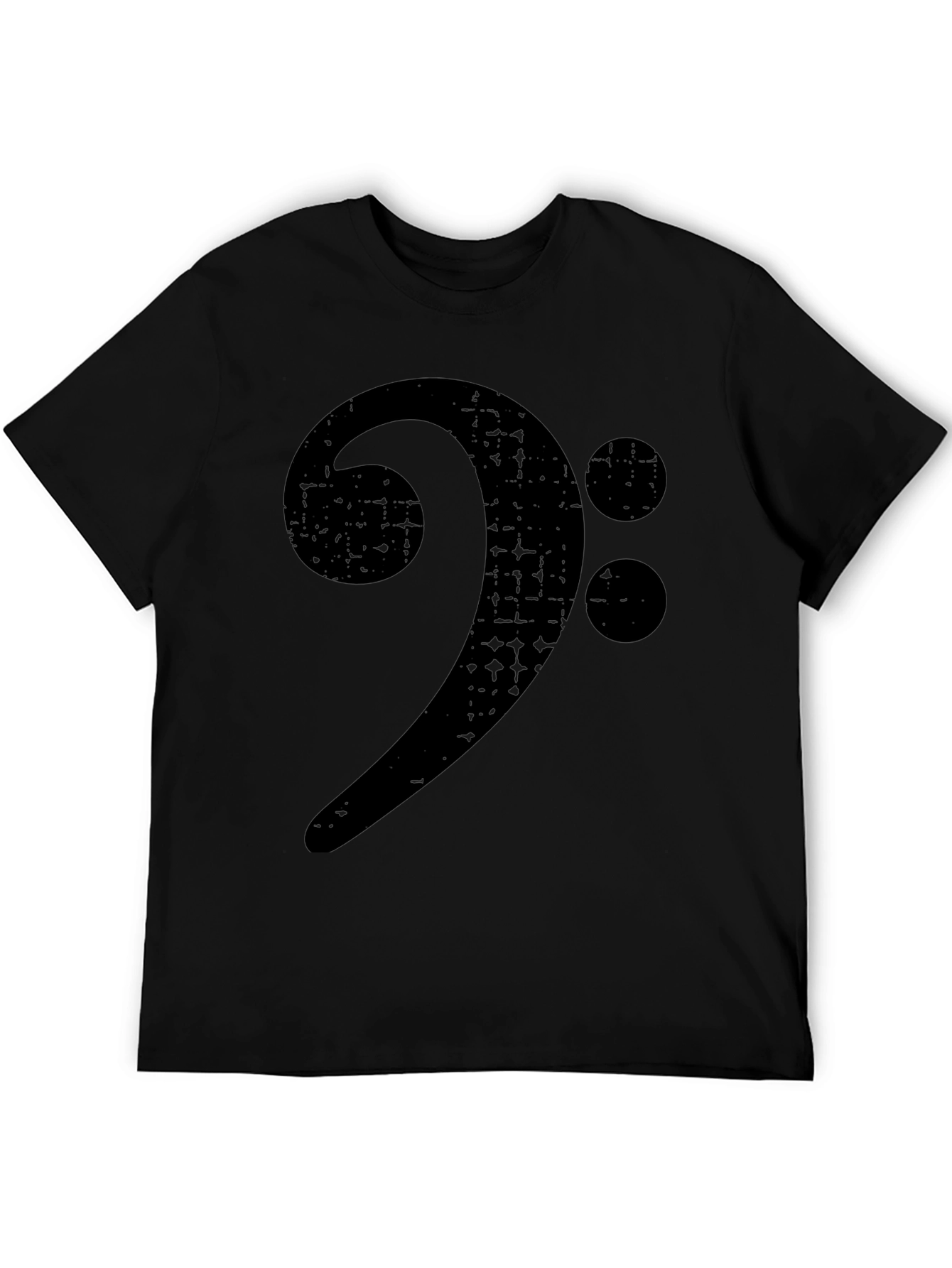 Bass Clef Black T-Shirt