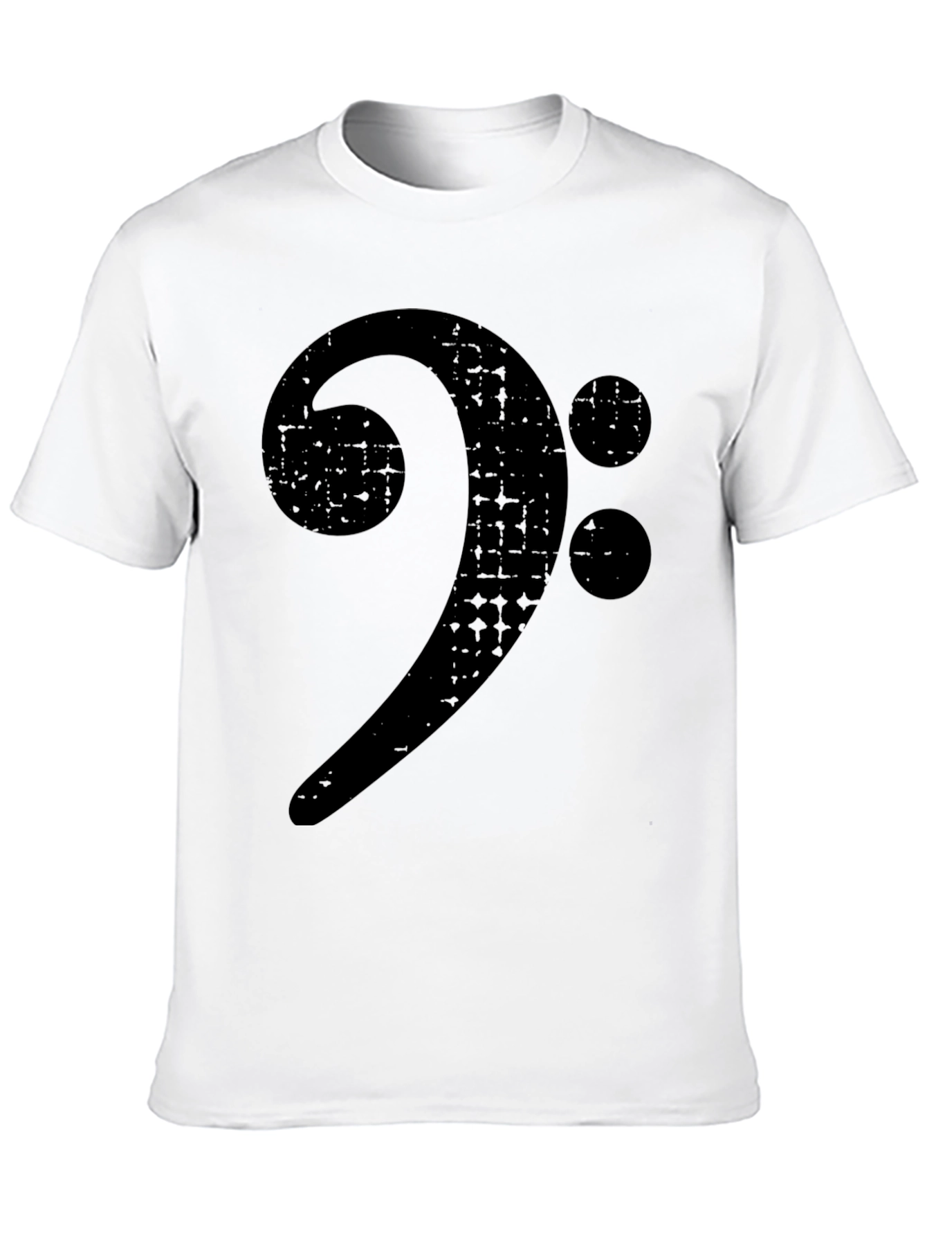 Bass Clef Black T-Shirt