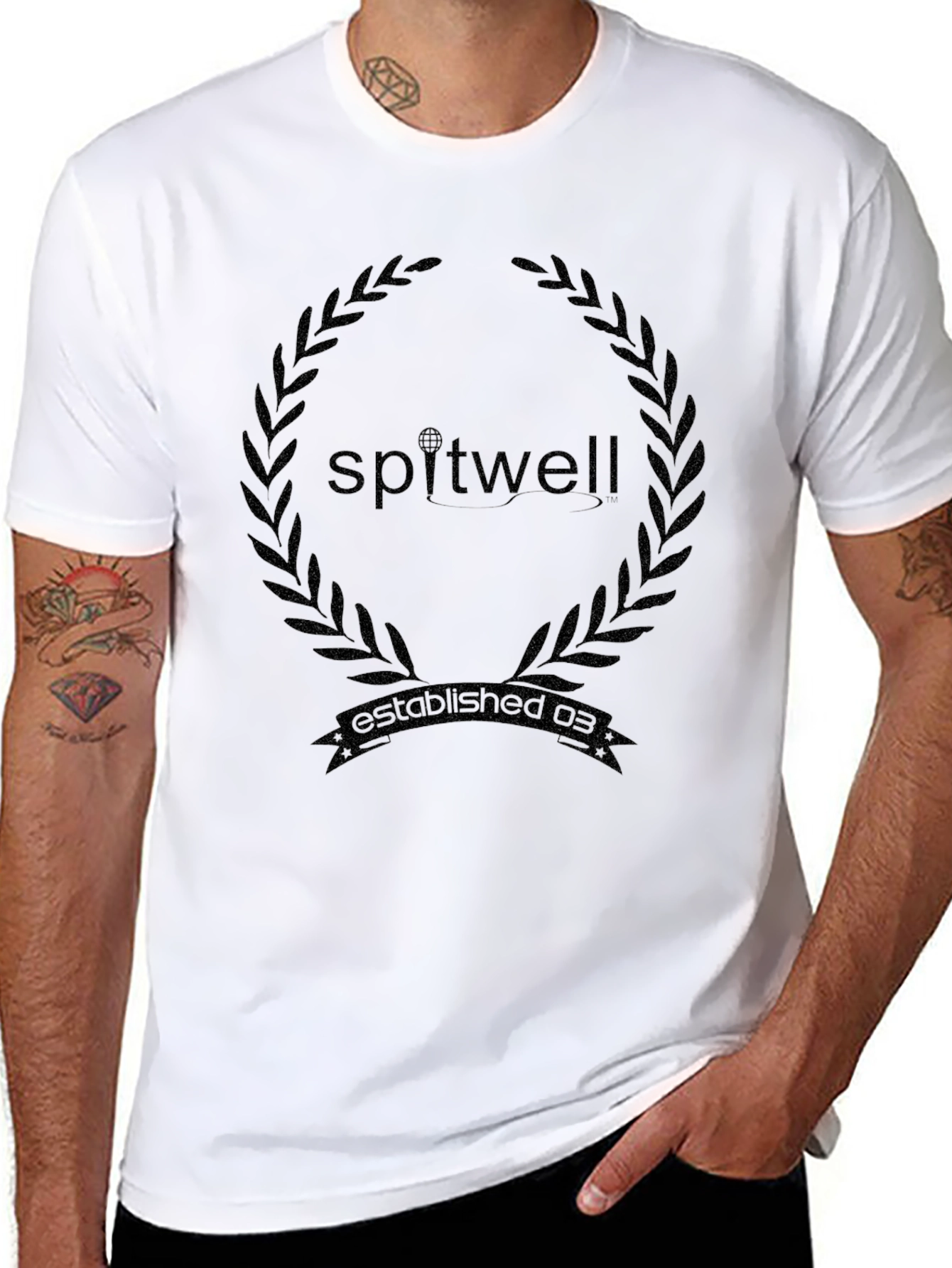 Softwell Black Laurel T-Shirt