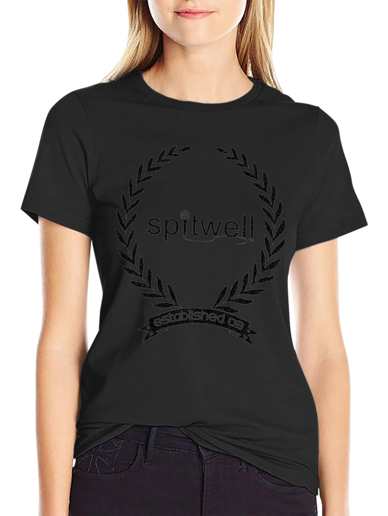 Softwell Black Laurel T-Shirt