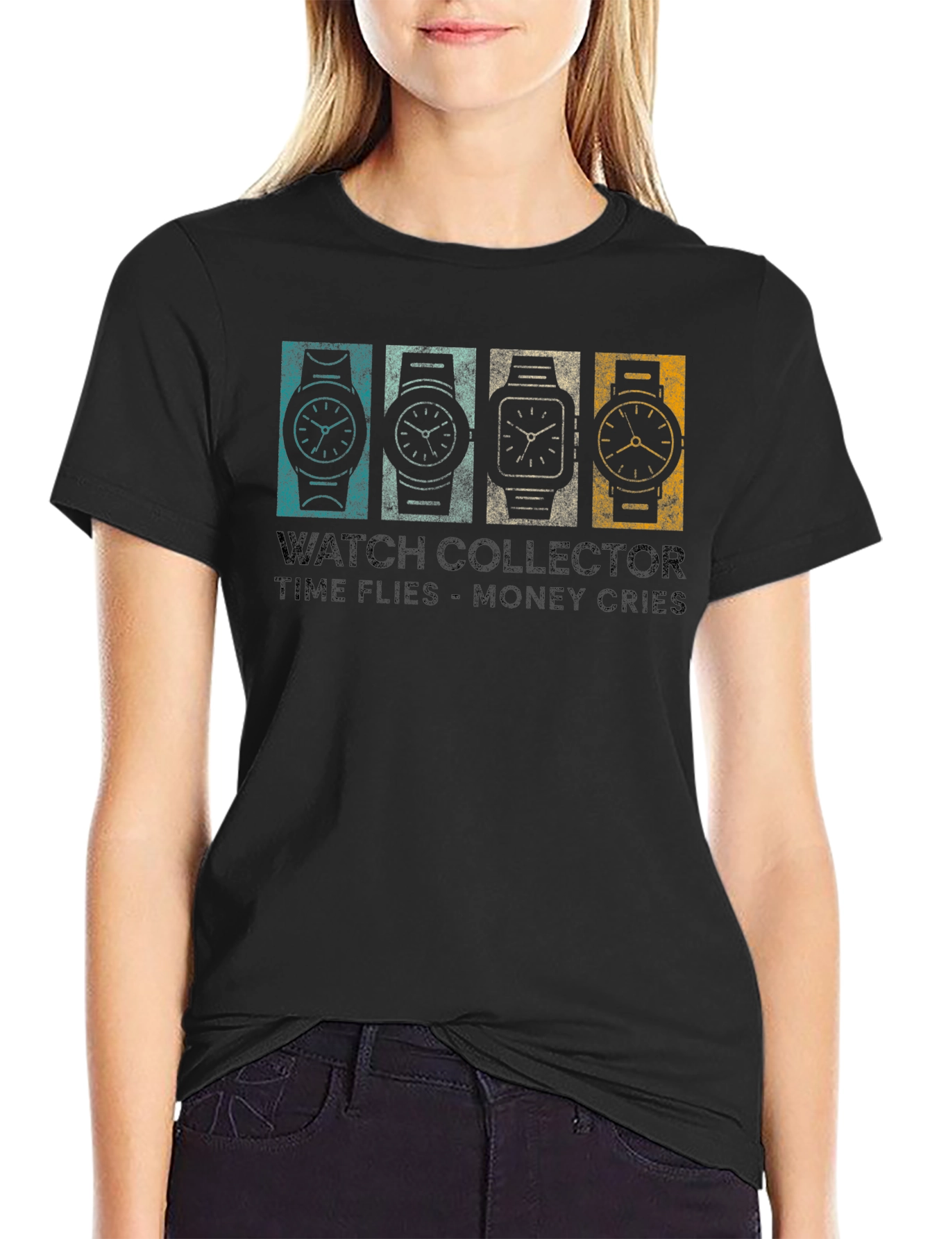 Watch Collector T-Shirt - Time Flies